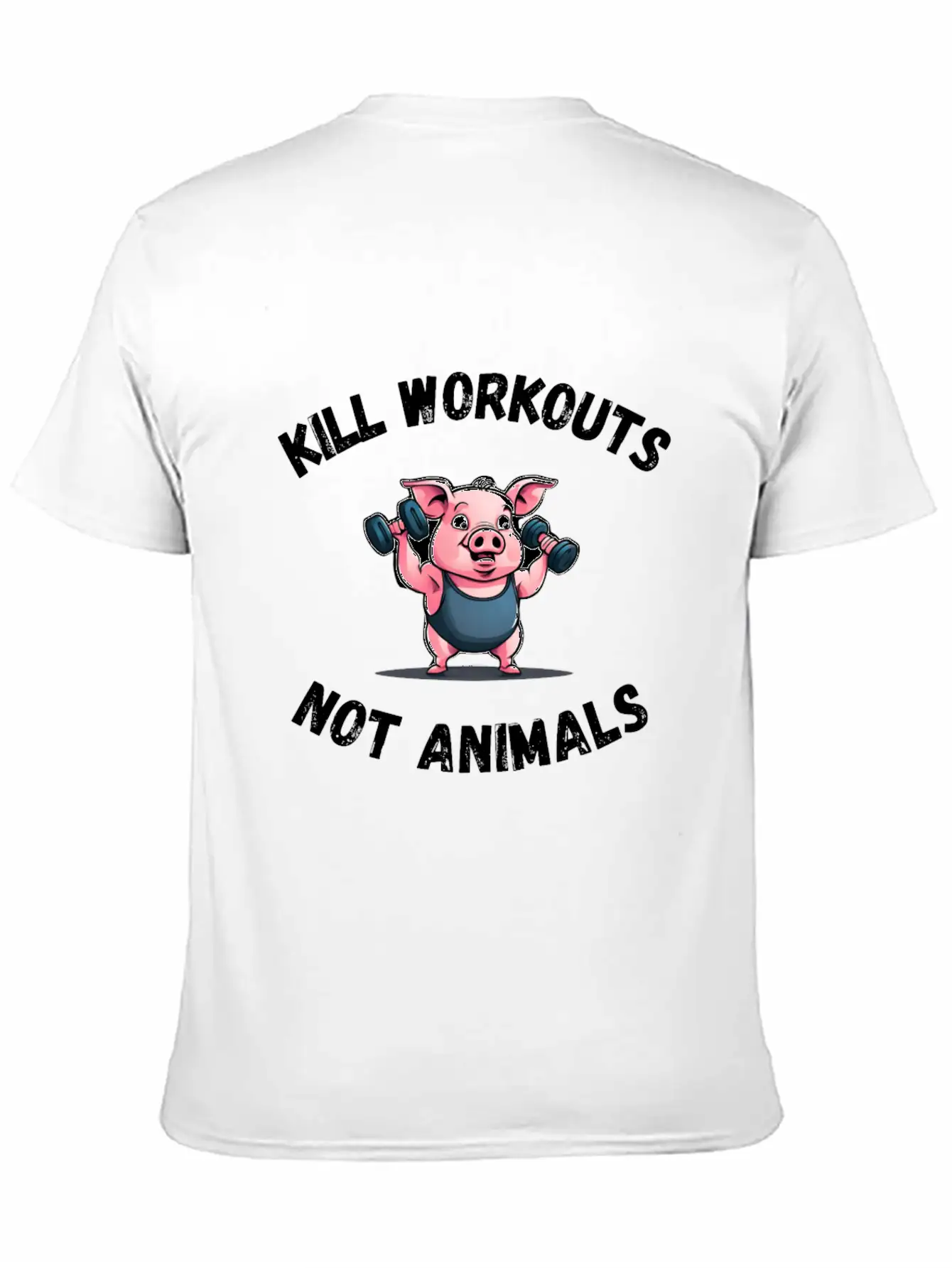 Workout Pig Basic Graphic T-Shirt – Daily Comfort In Soft Cotton