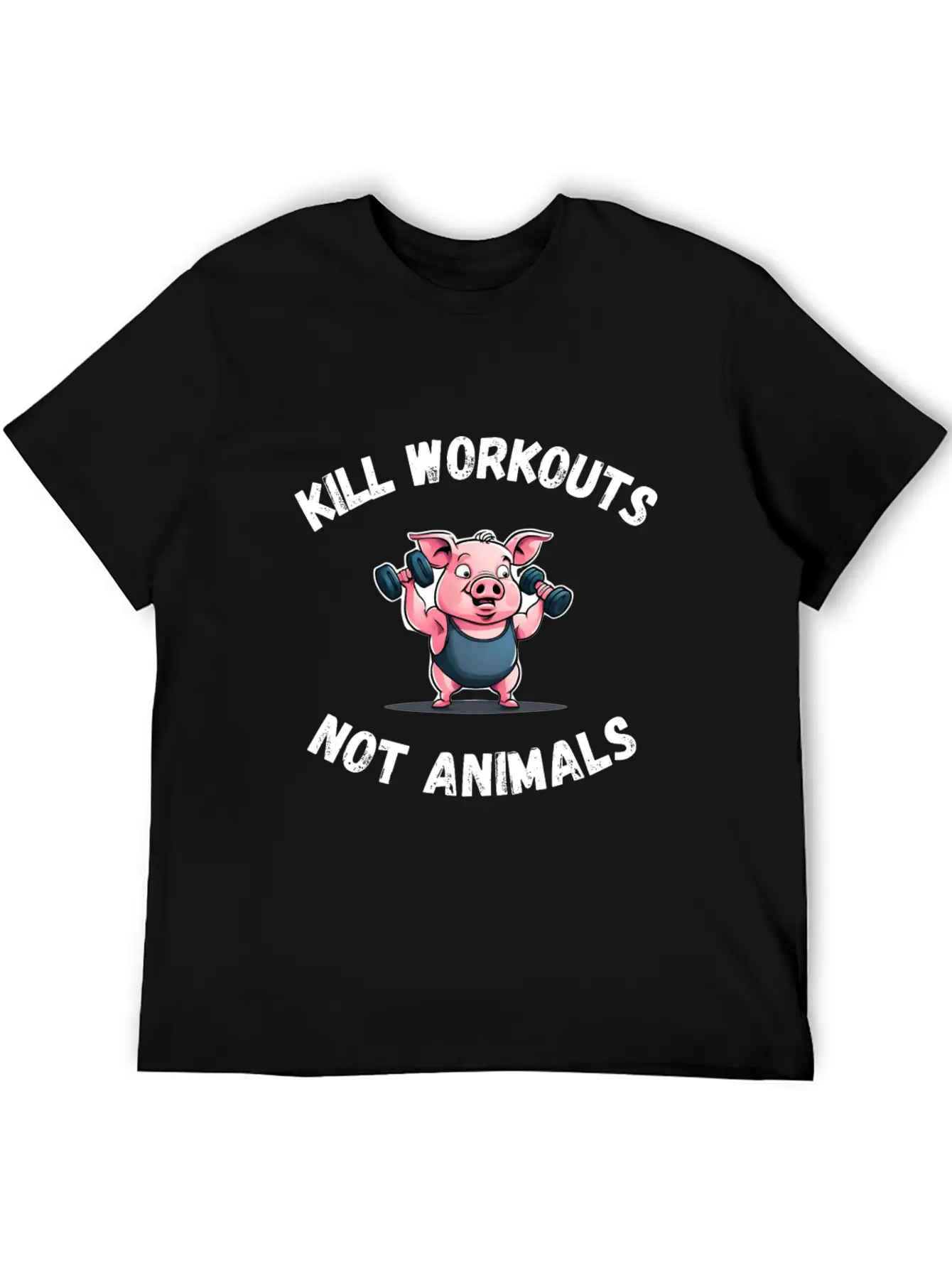 Workout Pig Basic Graphic T-Shirt – Daily Comfort In Soft Cotton