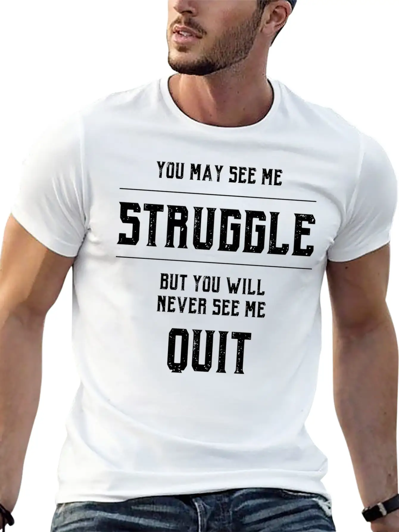Workout S With Sayings Motivational Quote Classic Fit Graphic Tee For Daily Comfort – Unisex Cotton Shirt
