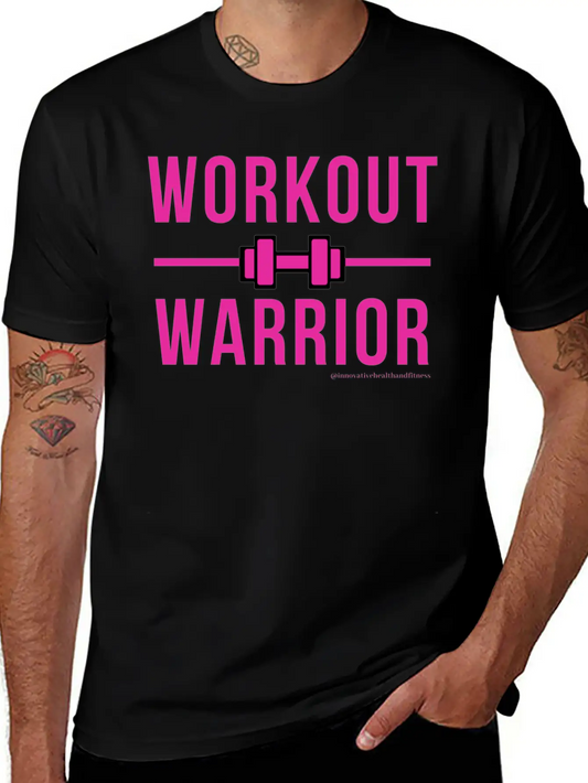 Workout Warrior Essential Cotton Tee For Daily Outfits – Unisex Style