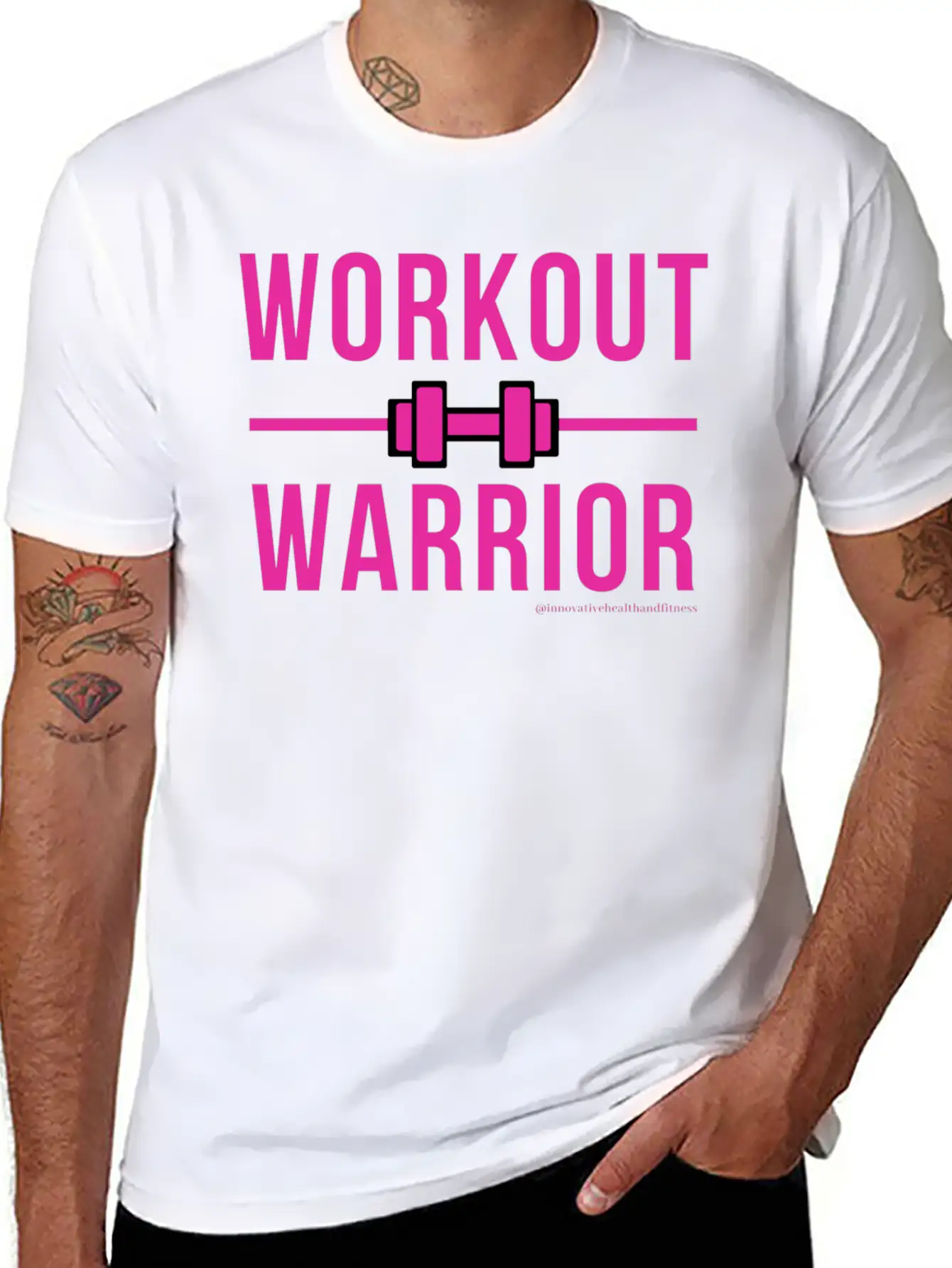 Workout Warrior Essential Cotton Tee For Daily Outfits – Unisex Style