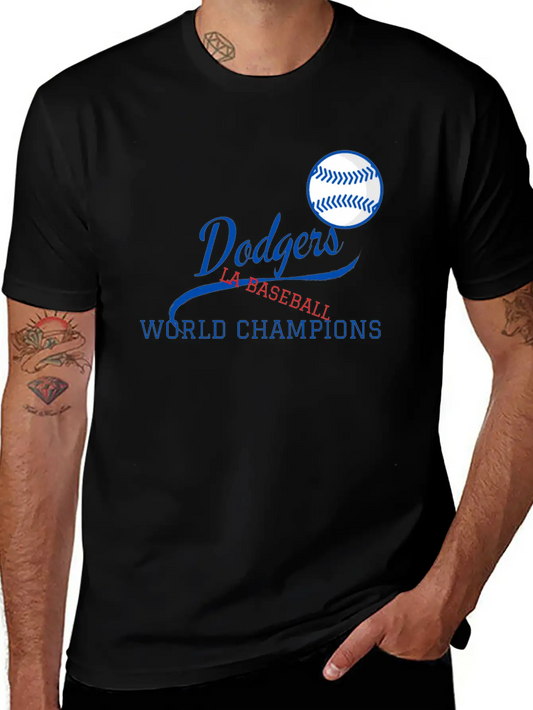 World Champions Tees, Activewear And Accessories Essential Cotton Tee For Daily Outfits – Unisex Style