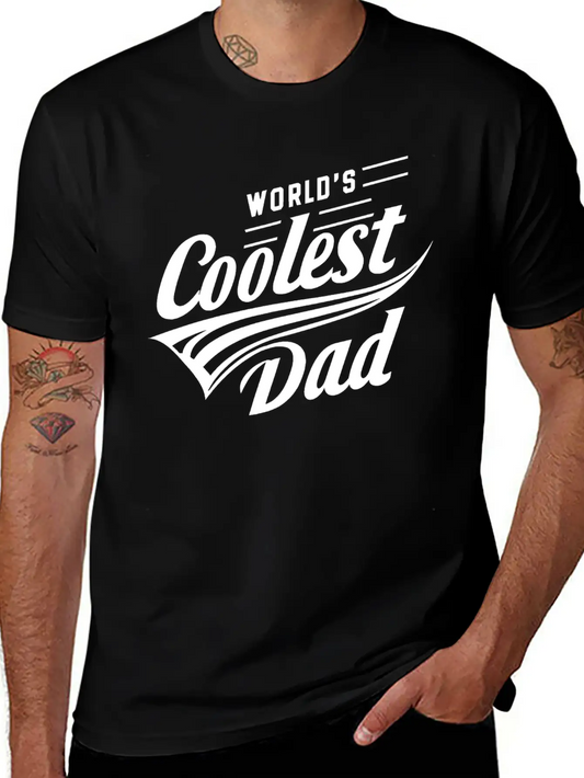 World Coolest Dad Essential Cotton Tee For Daily Outfits – Unisex Style