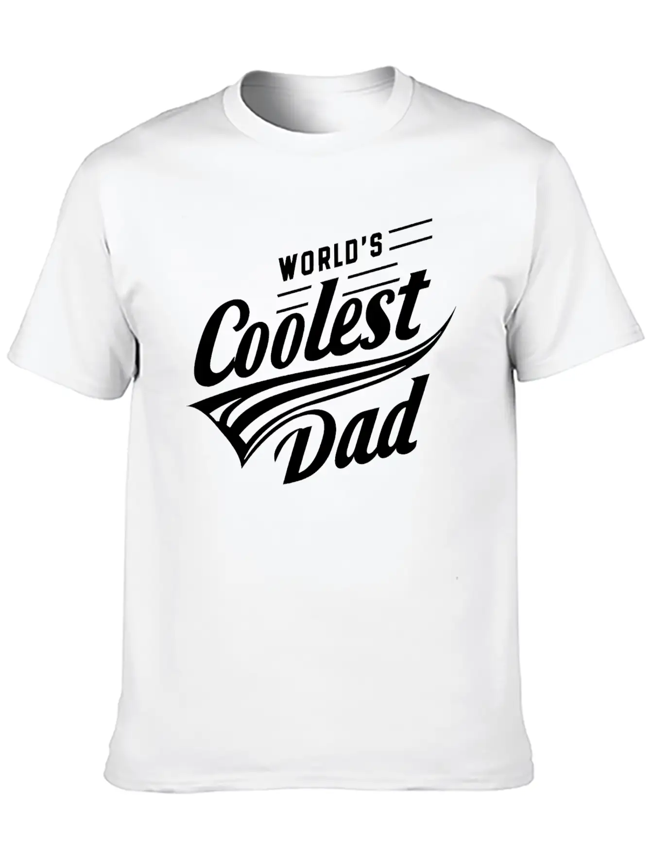 World Coolest Dad Essential Cotton Tee For Daily Outfits – Unisex Style
