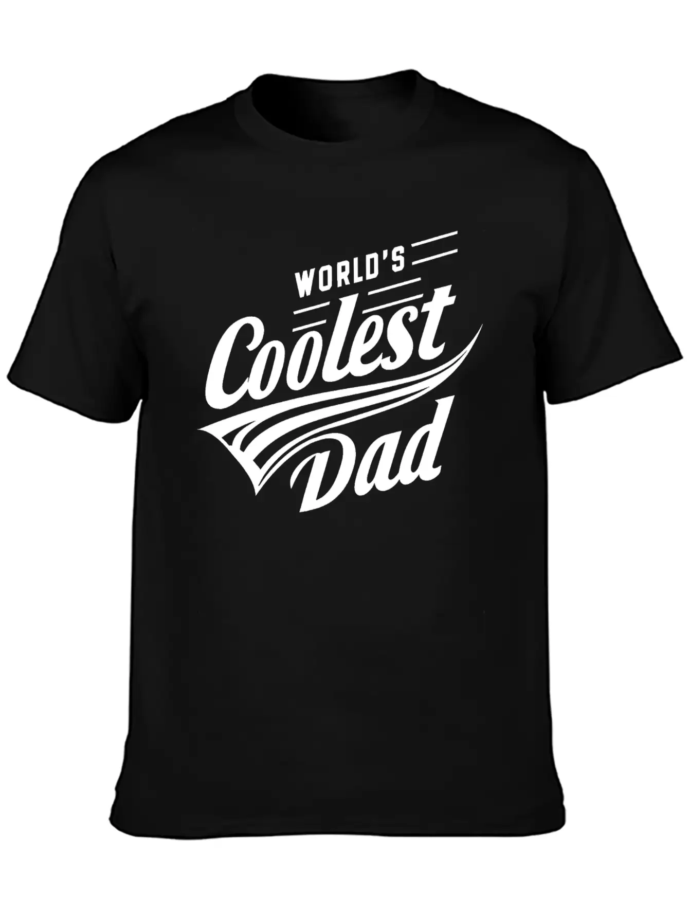 World Coolest Dad Essential Cotton Tee For Daily Outfits – Unisex Style