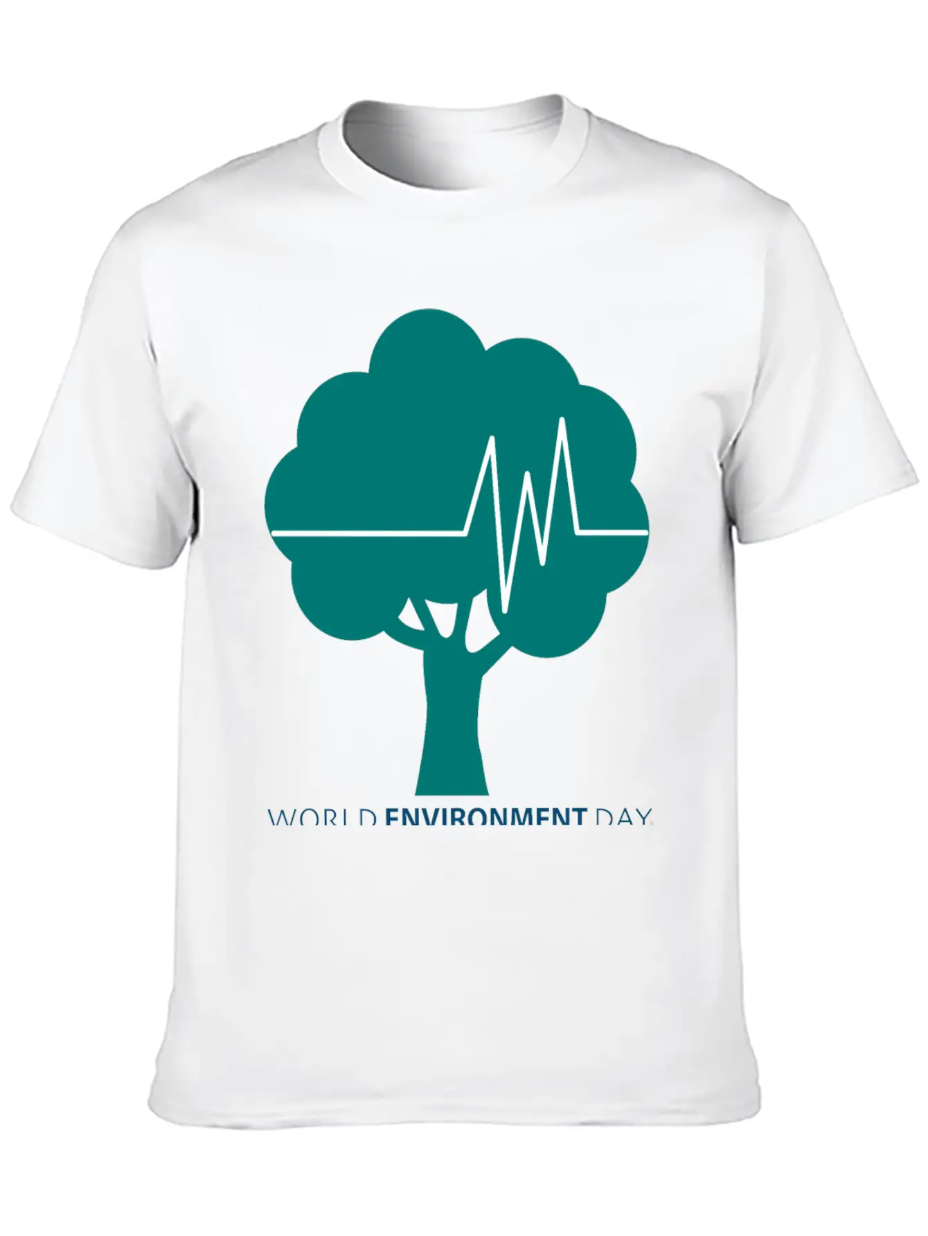 World Environment Day Working Together To Protect Lightweight Cotton T-Shirt – Daily Comfort Graphic Shirt