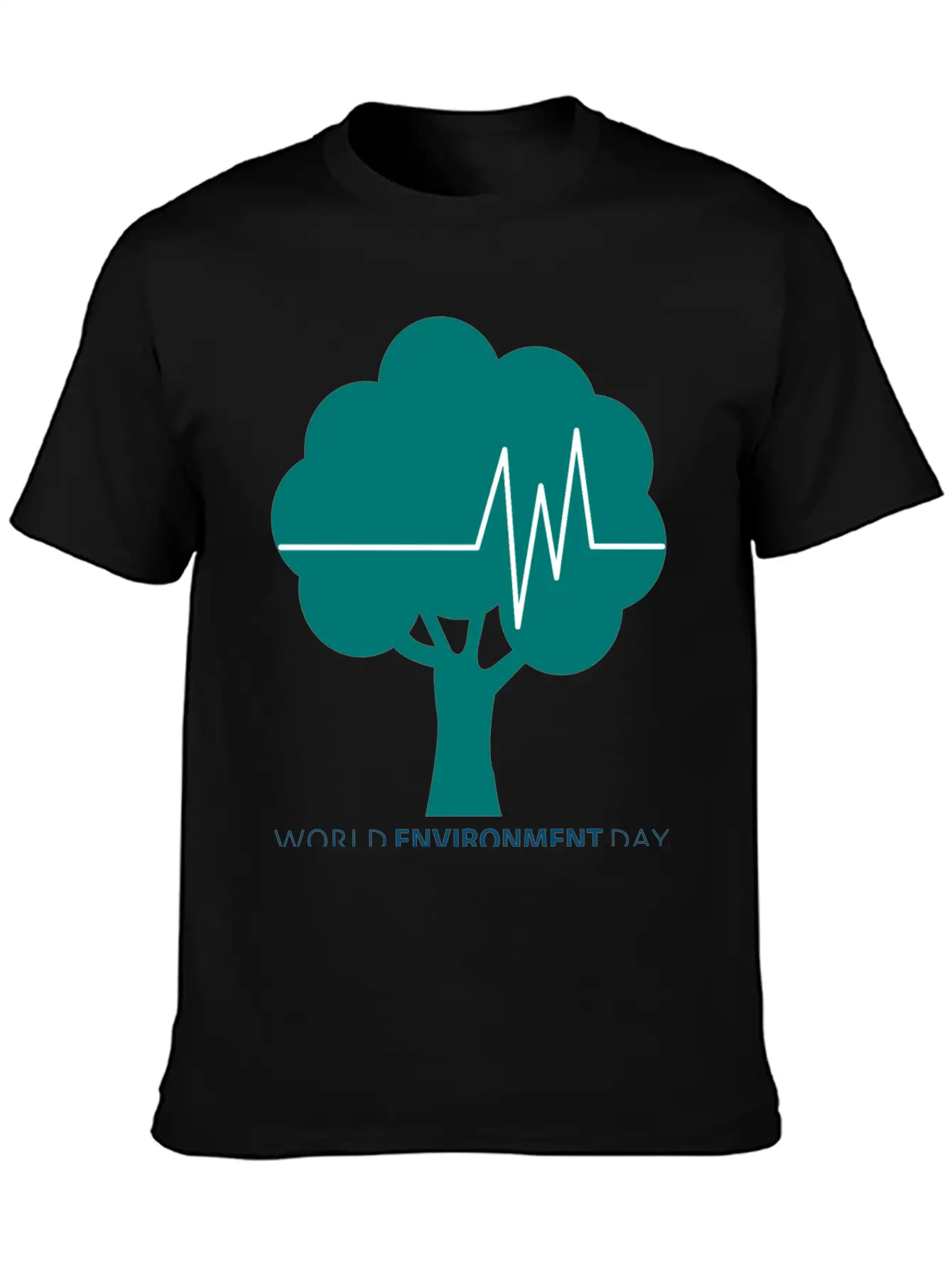 World Environment Day Working Together To Protect Lightweight Cotton T-Shirt – Daily Comfort Graphic Shirt