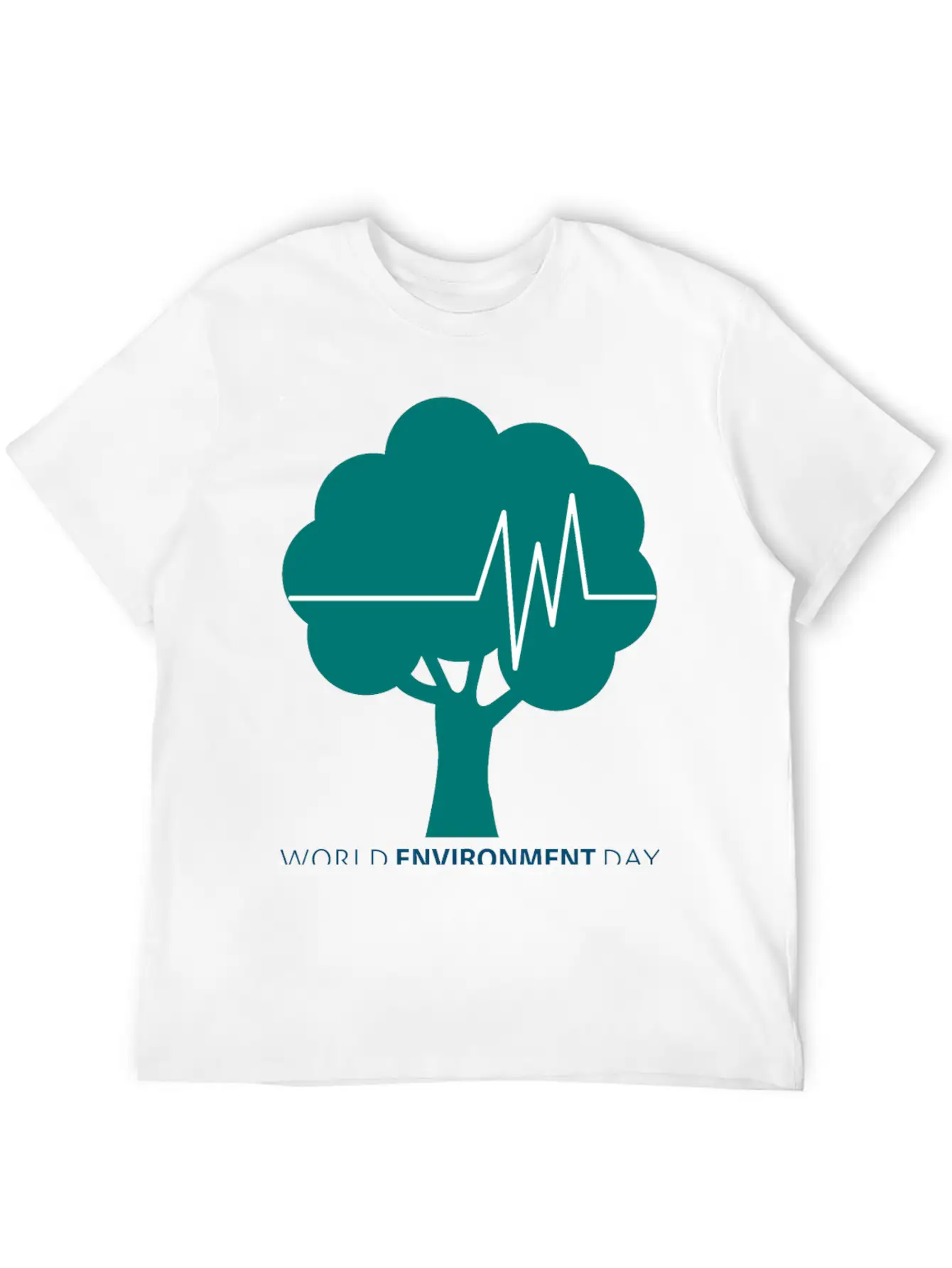 World Environment Day Working Together To Protect Lightweight Cotton T-Shirt – Daily Comfort Graphic Shirt