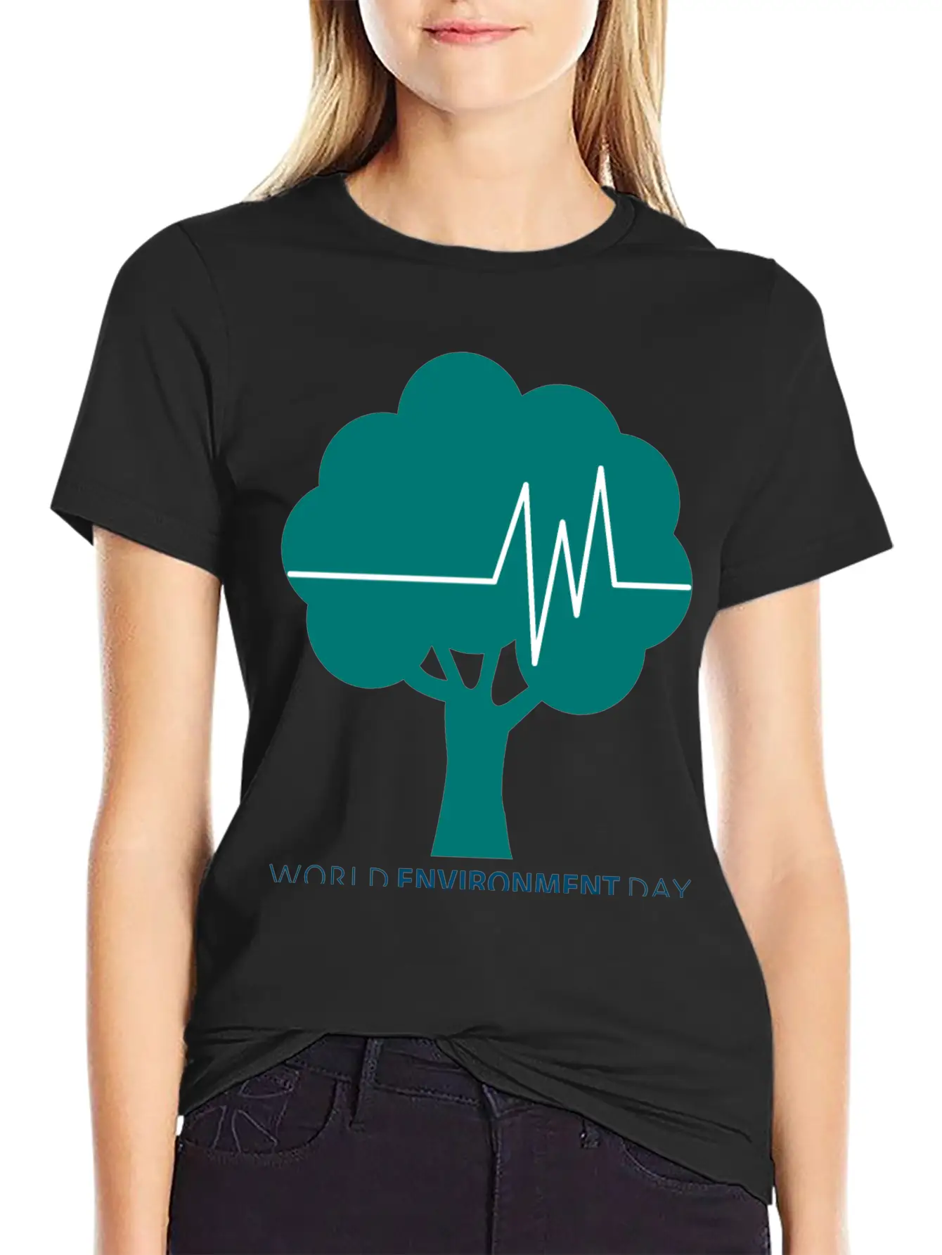 World Environment Day Working Together To Protect Lightweight Cotton T-Shirt – Daily Comfort Graphic Shirt