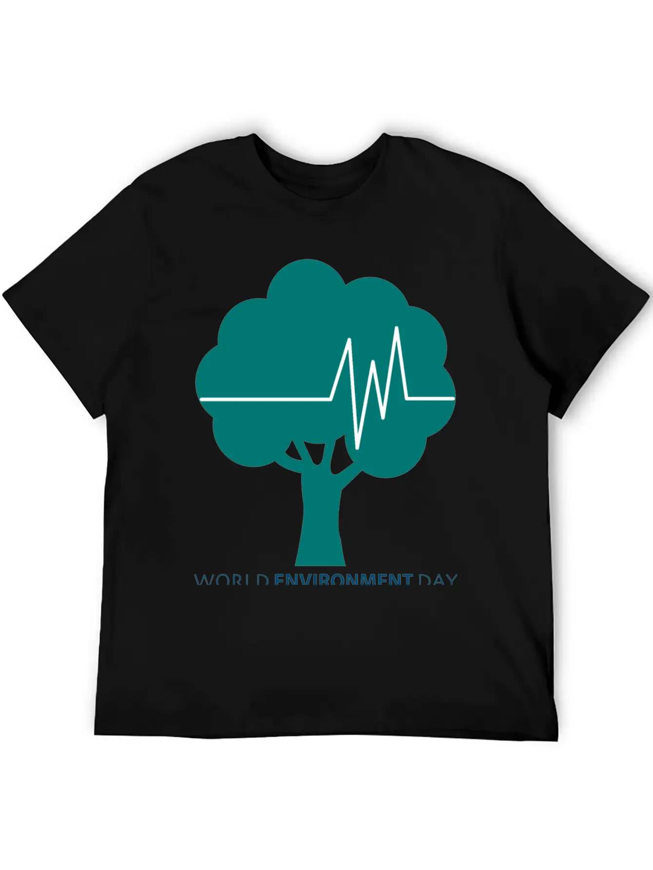 World Environment Day Working Together To Protect Lightweight Cotton T-Shirt – Daily Comfort Graphic Shirt