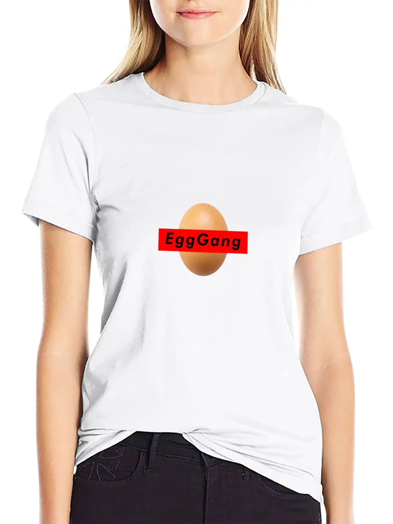 World Record Egg Gang Basic Graphic T-Shirt – Daily Comfort In Soft Cotton