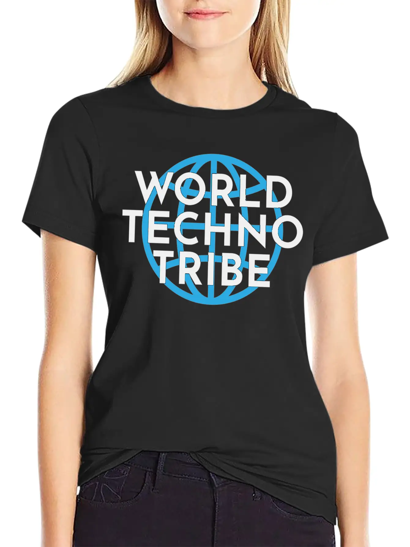 World Techno Tribe Gift Music Raving Concert Unisex Casual T-Shirt – Clean Design For Daily Comfort