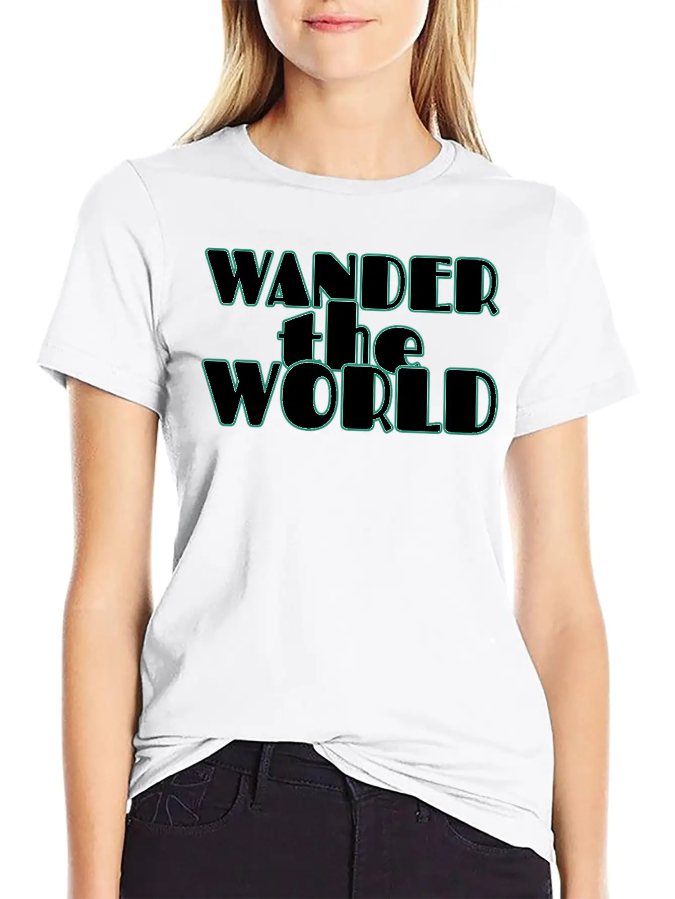 World Traveler. Travel. Traveling Relaxed Everyday Tee – Lightweight And Durable Cotton
