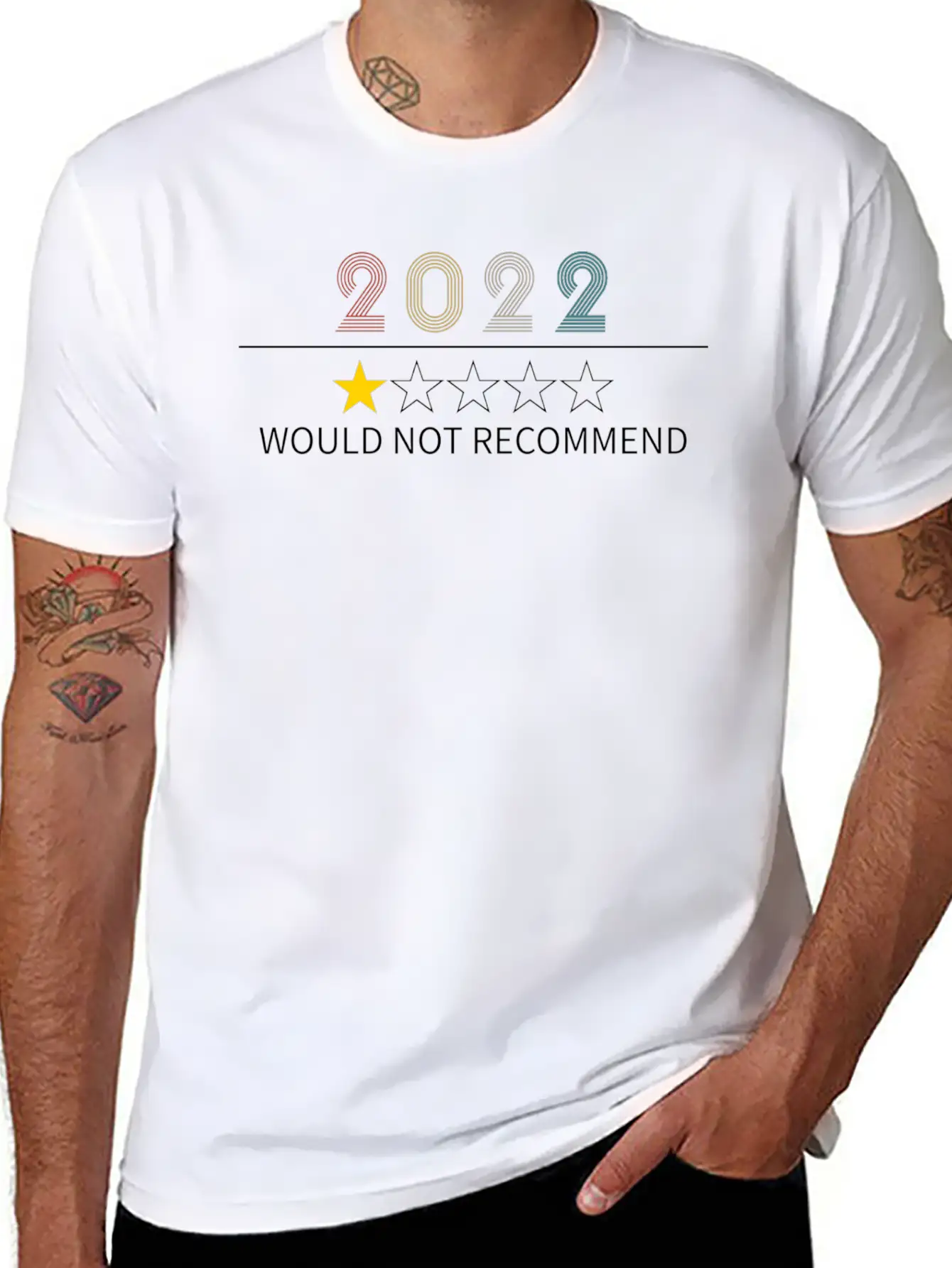 Would Not Recommend Unisex Casual T-Shirt – Clean Design For Daily Comfort