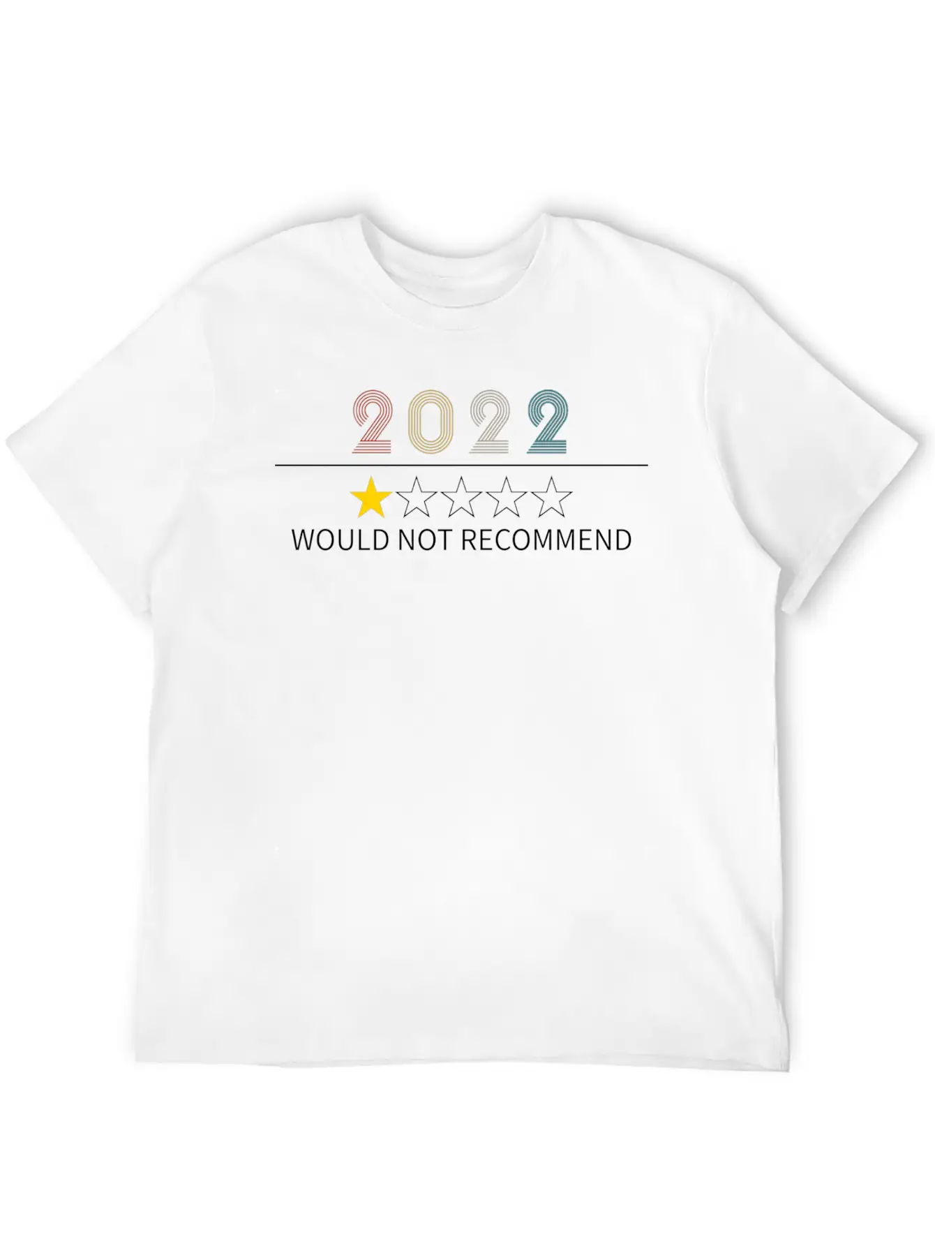 Would Not Recommend Unisex Casual T-Shirt – Clean Design For Daily Comfort