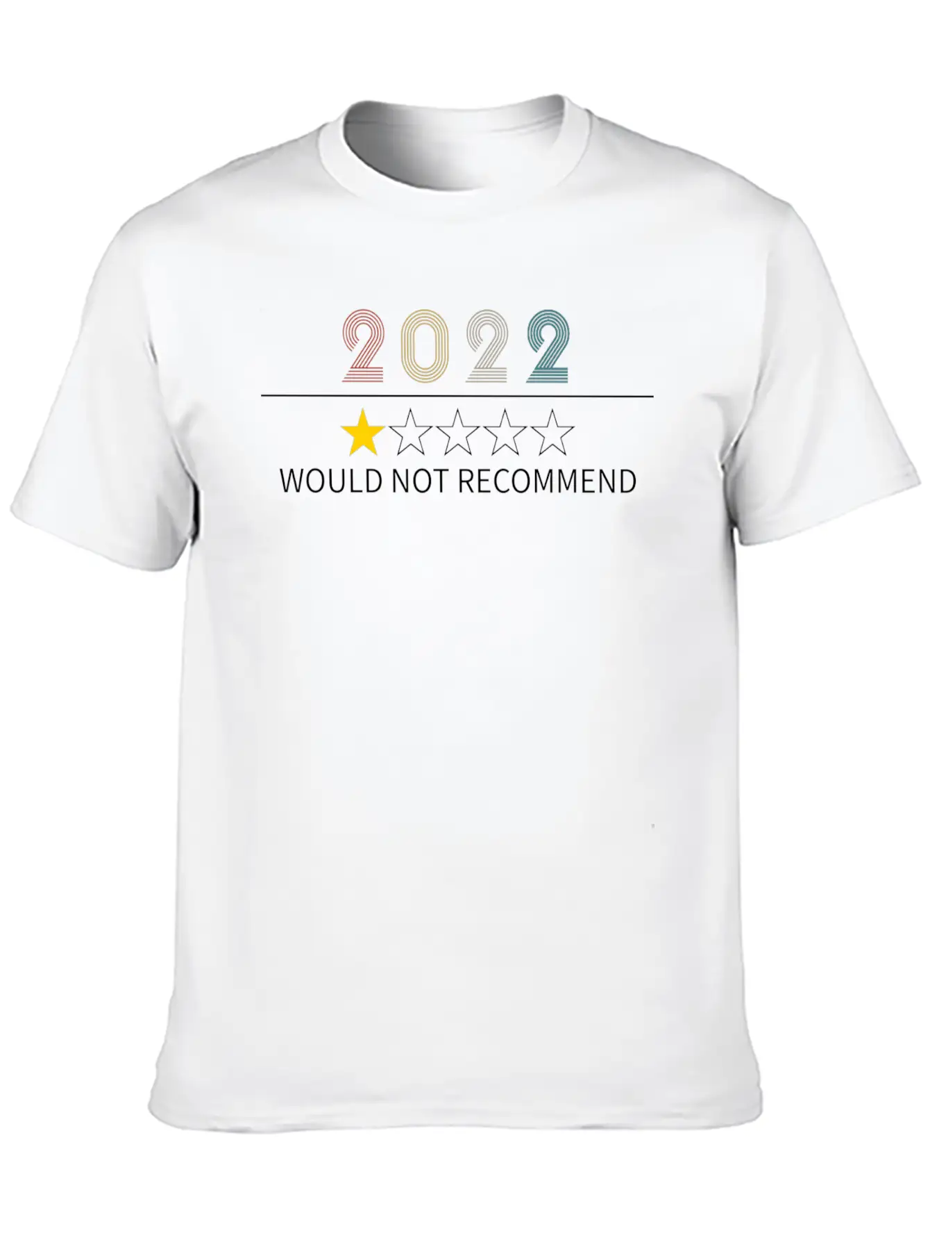 Would Not Recommend Unisex Casual T-Shirt – Clean Design For Daily Comfort