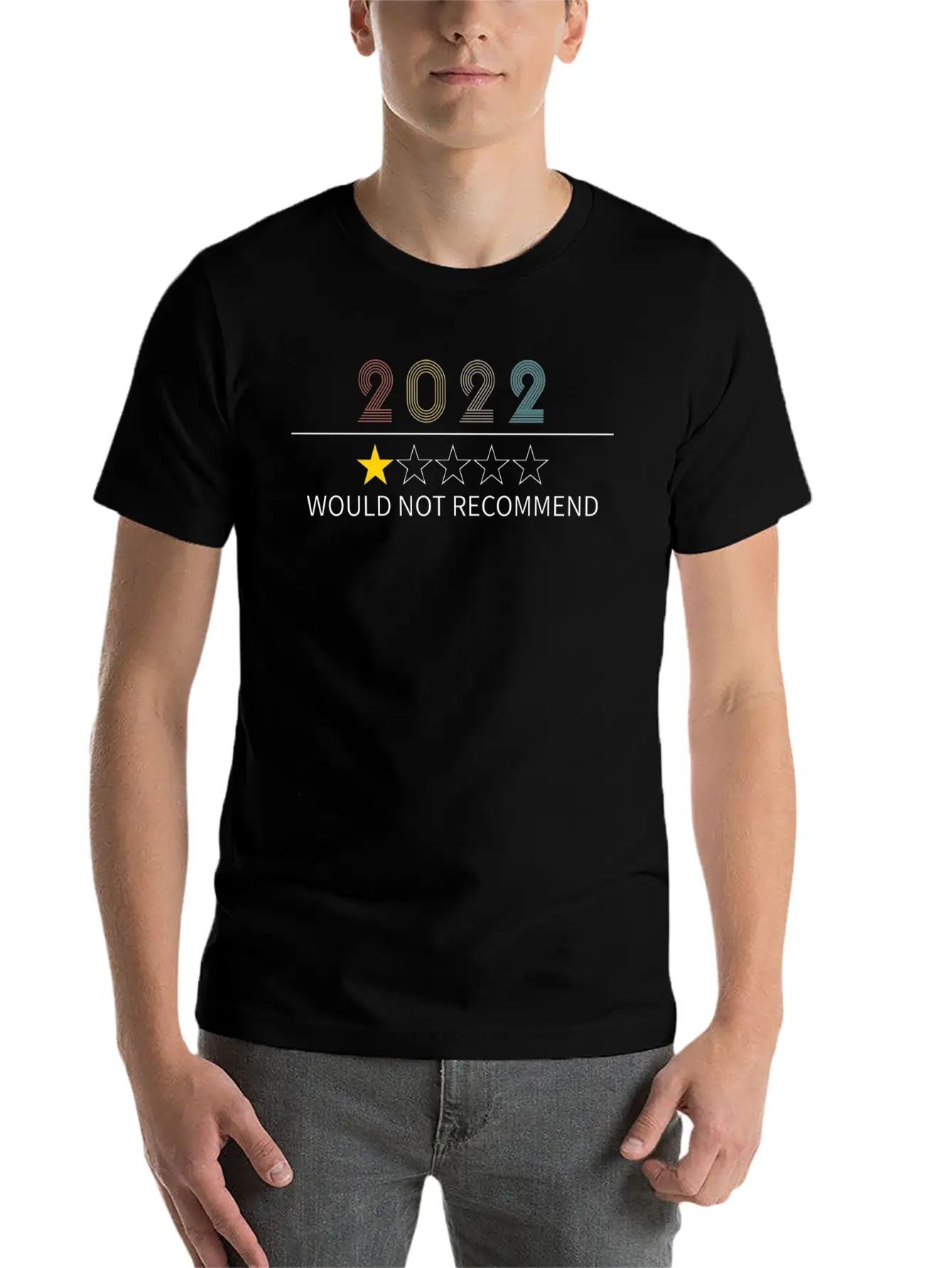 Would Not Recommend Unisex Casual T-Shirt – Clean Design For Daily Comfort