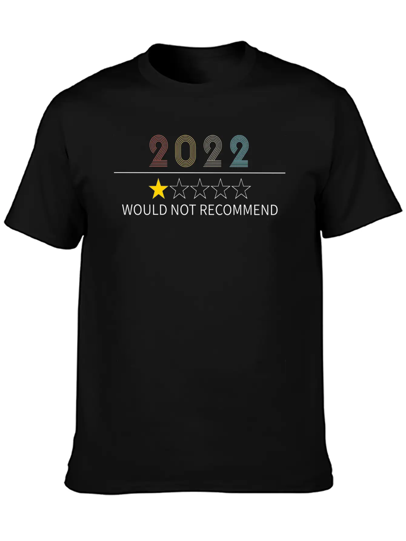 Would Not Recommend Unisex Casual T-Shirt – Clean Design For Daily Comfort