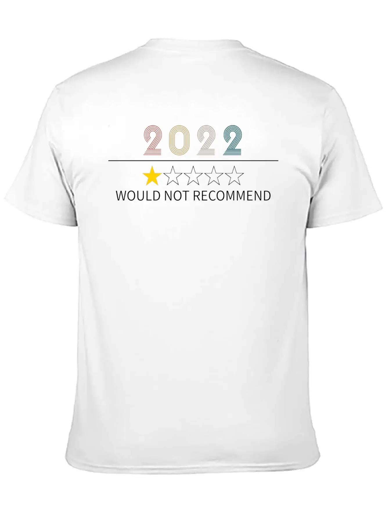 Would Not Recommend Unisex Casual T-Shirt – Clean Design For Daily Comfort