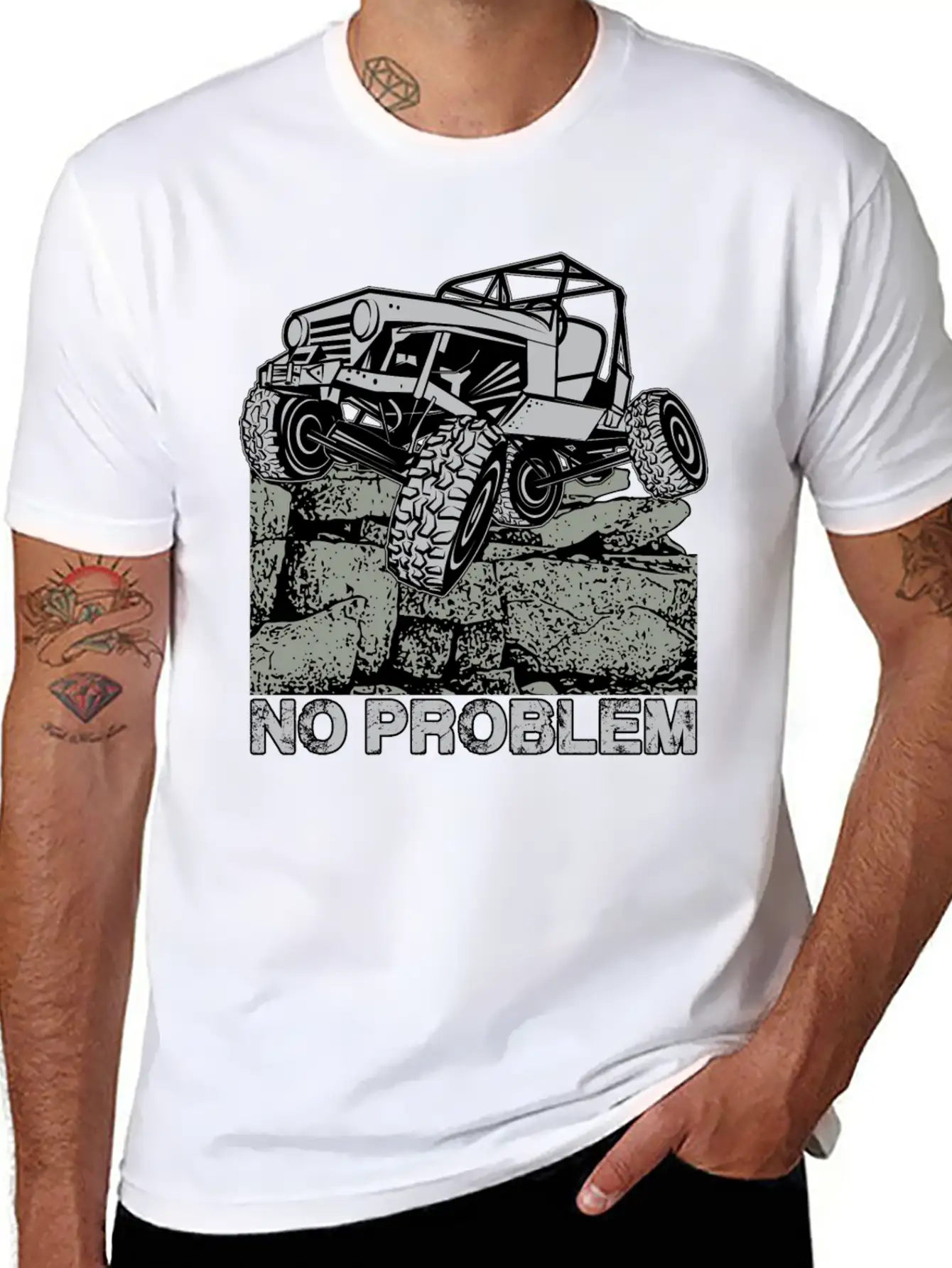 Wrangler No Problem Unisex Casual T-Shirt – Clean Design For Daily Comfort
