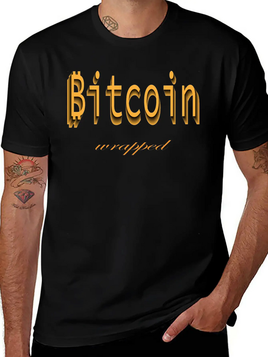Wrapped Bitcoin Unisex Casual T-Shirt – Clean Design For Daily Comfort