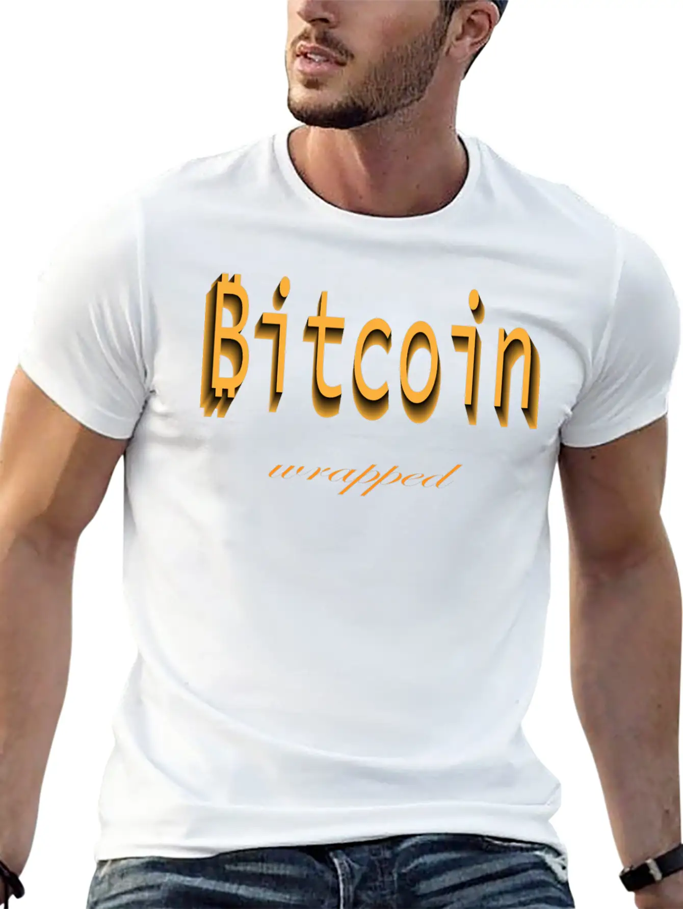 Wrapped Bitcoin Unisex Casual T-Shirt – Clean Design For Daily Comfort