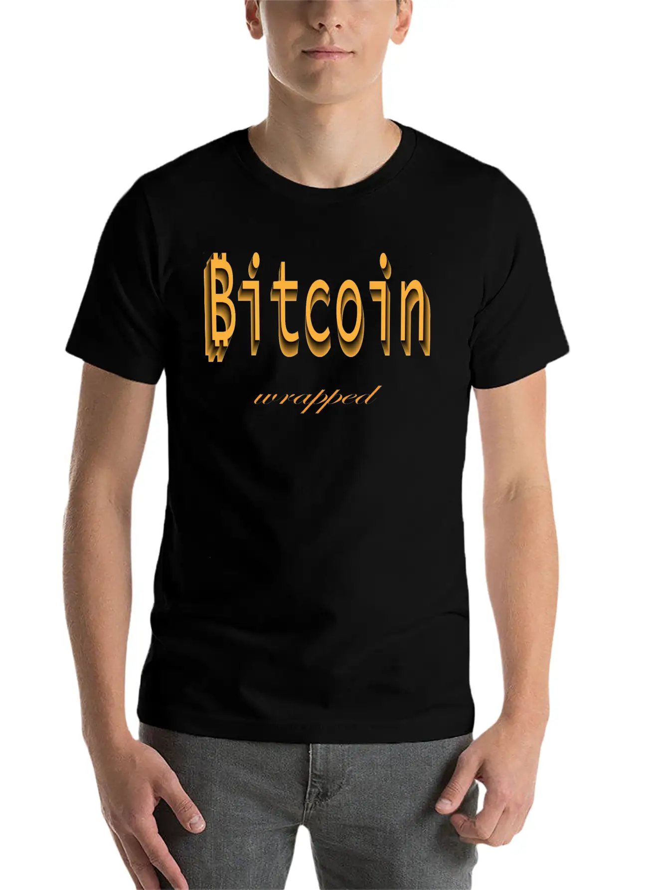 Wrapped Bitcoin Unisex Casual T-Shirt – Clean Design For Daily Comfort