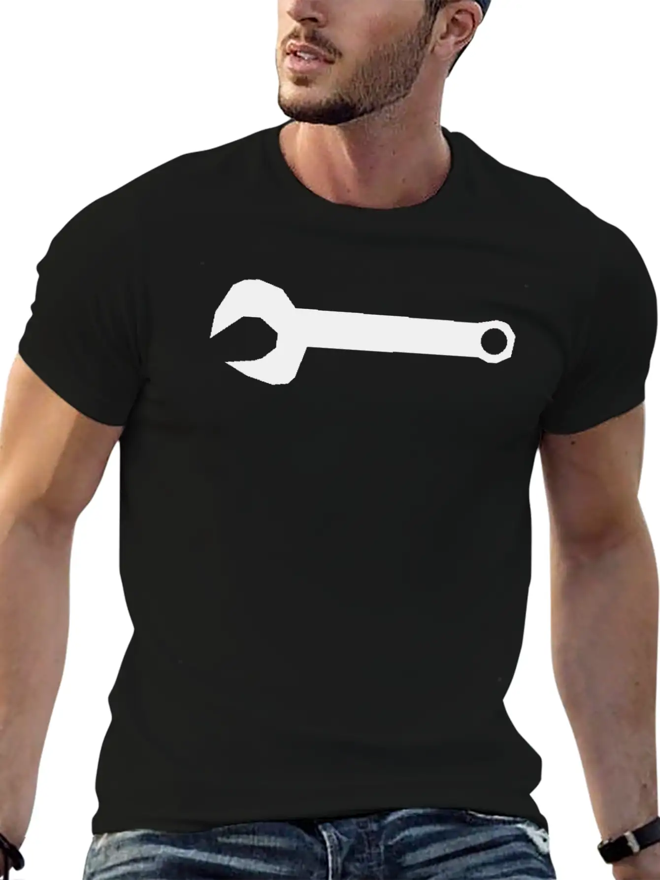 Wrench Basic Graphic T-Shirt – Daily Comfort In Soft Cotton