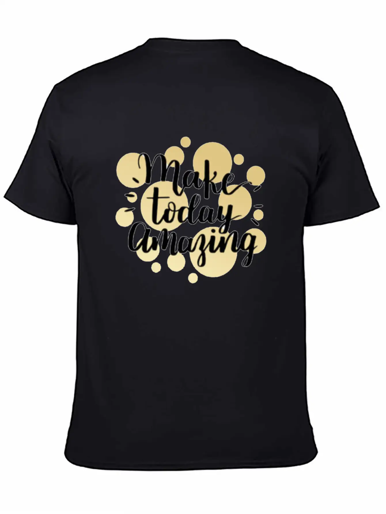 Writing Unisex Casual T-Shirt – Clean Design For Daily Comfort