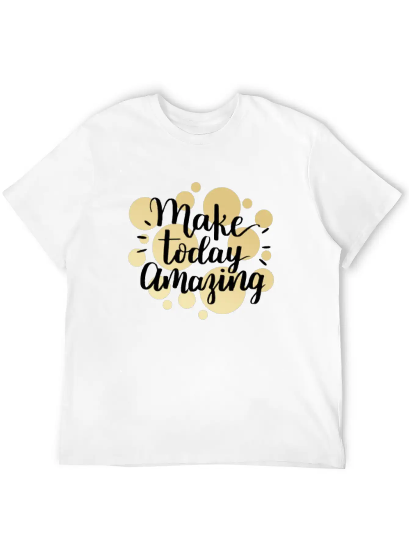 Writing Unisex Casual T-Shirt – Clean Design For Daily Comfort