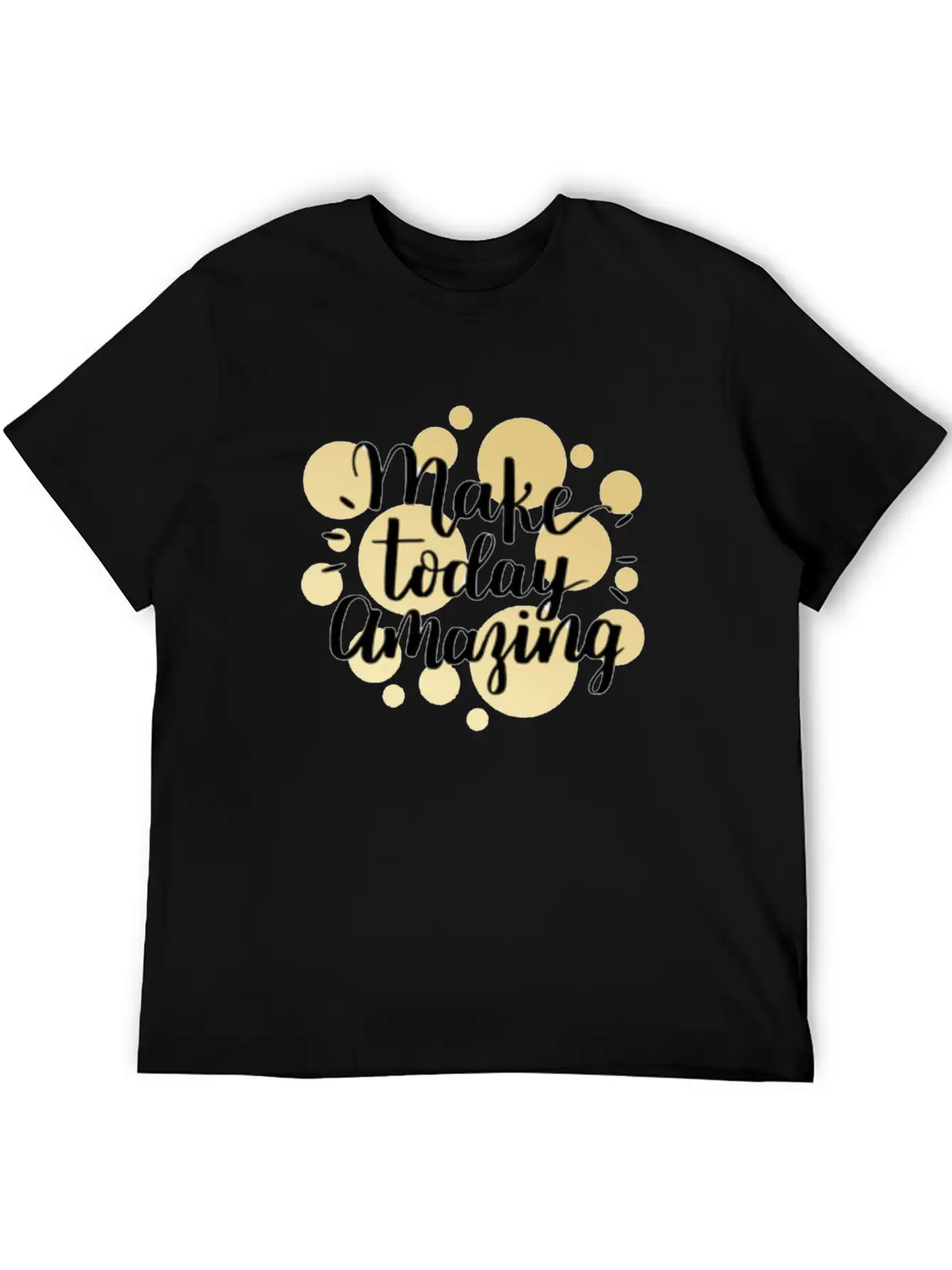 Writing Unisex Casual T-Shirt – Clean Design For Daily Comfort