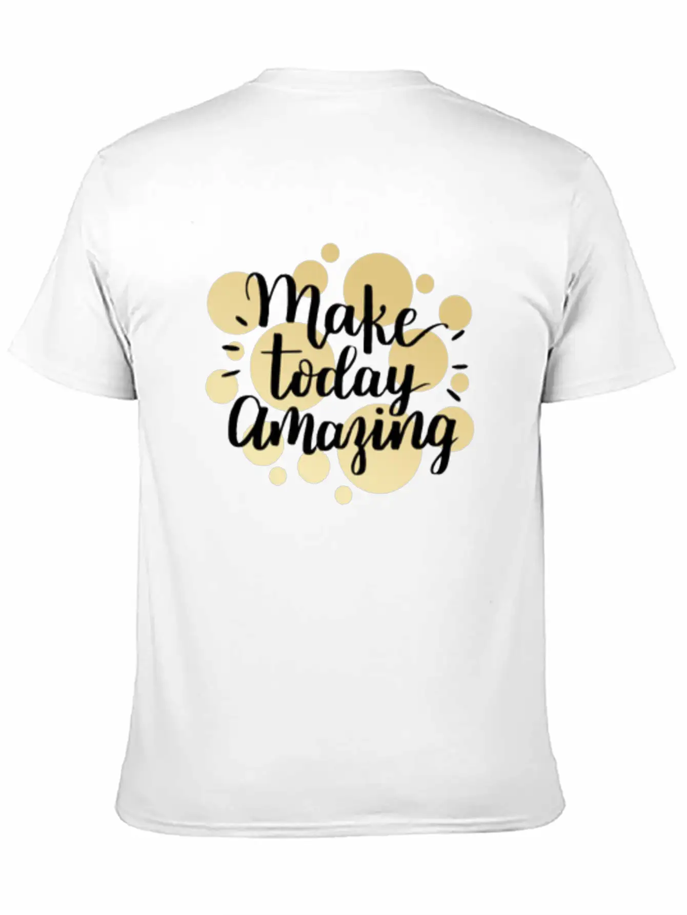 Writing Unisex Casual T-Shirt – Clean Design For Daily Comfort