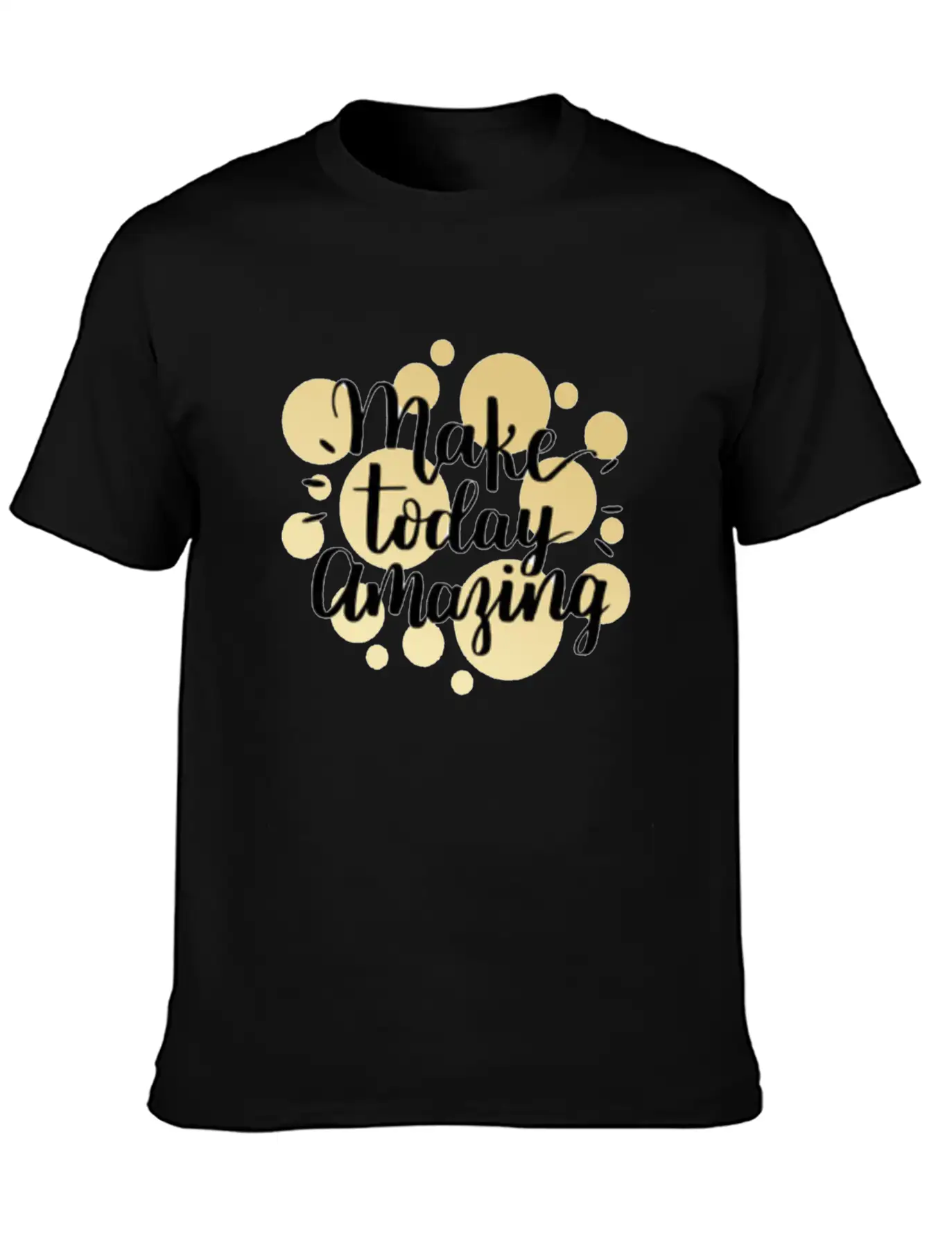 Writing Unisex Casual T-Shirt – Clean Design For Daily Comfort
