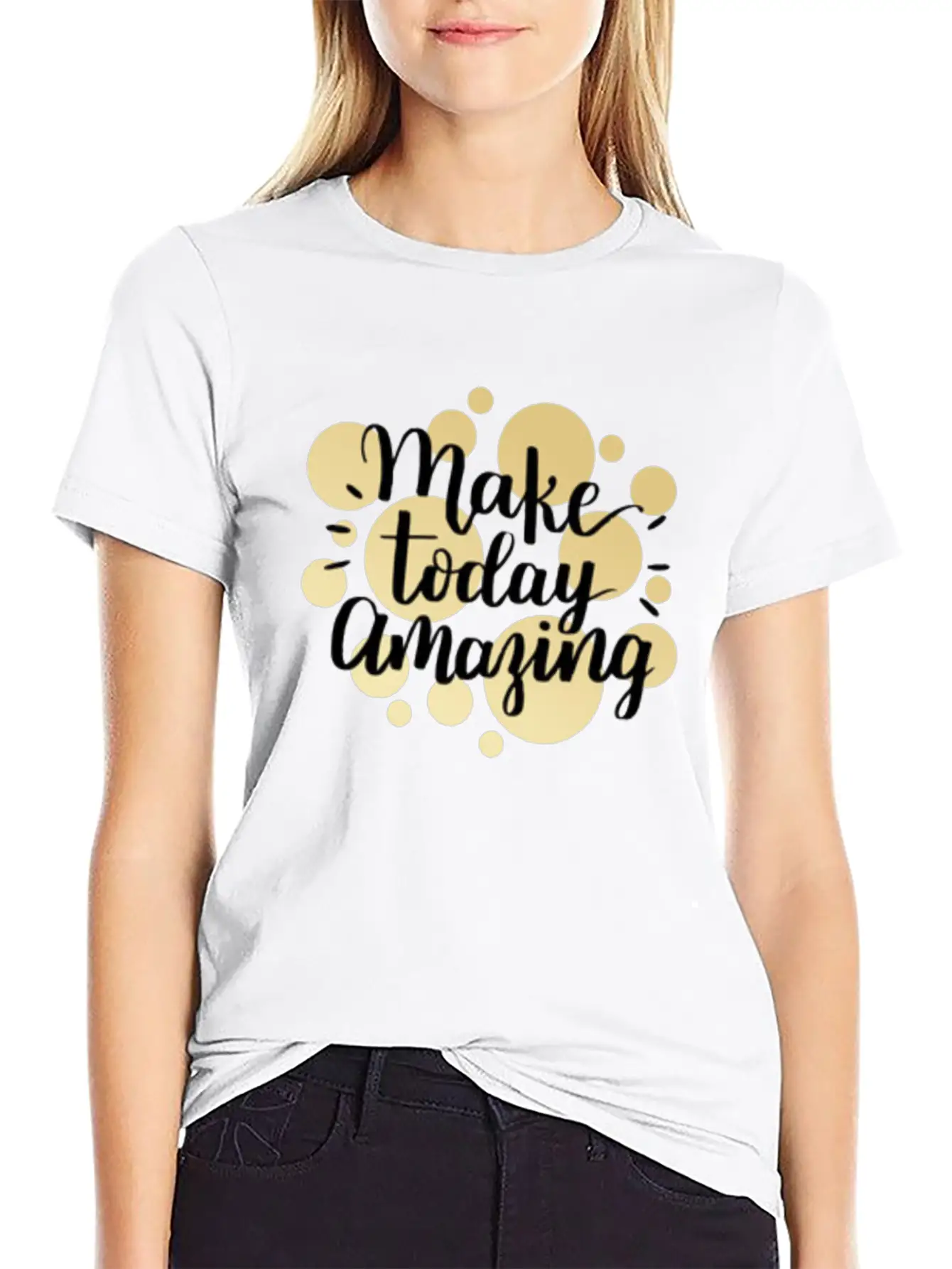 Writing Unisex Casual T-Shirt – Clean Design For Daily Comfort