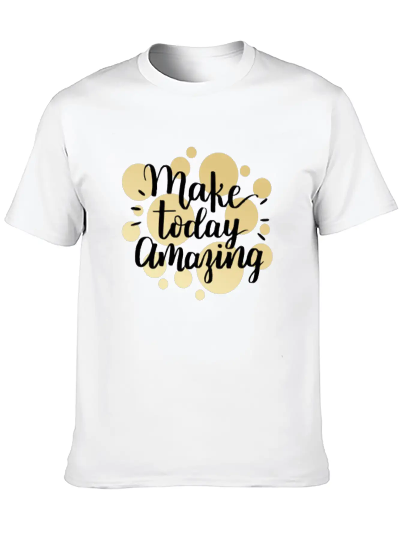 Writing Unisex Casual T-Shirt – Clean Design For Daily Comfort