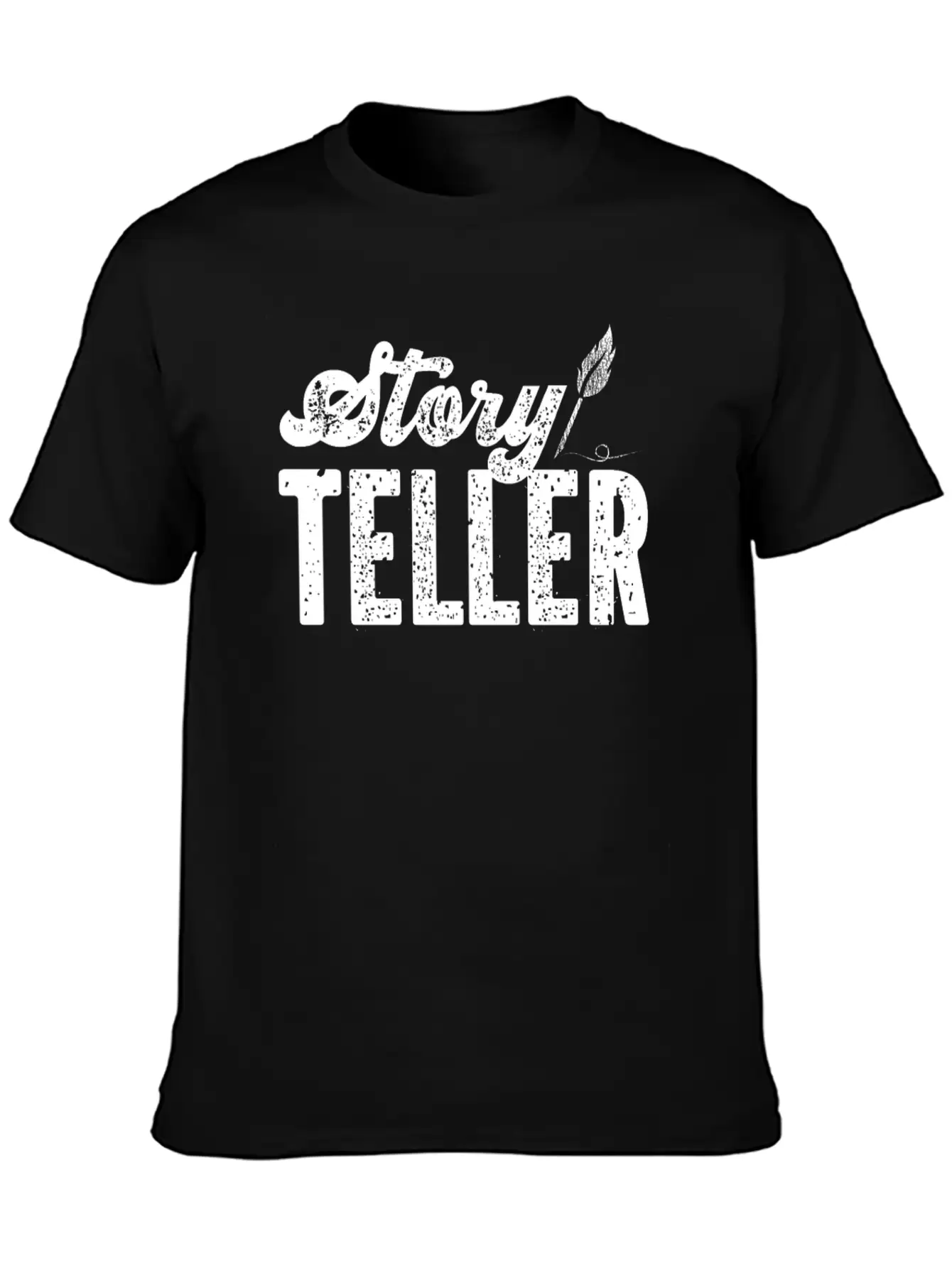 Writing Vintage Novel Writer & Classic Fit Graphic Tee For Daily Comfort – Unisex Cotton Shirt