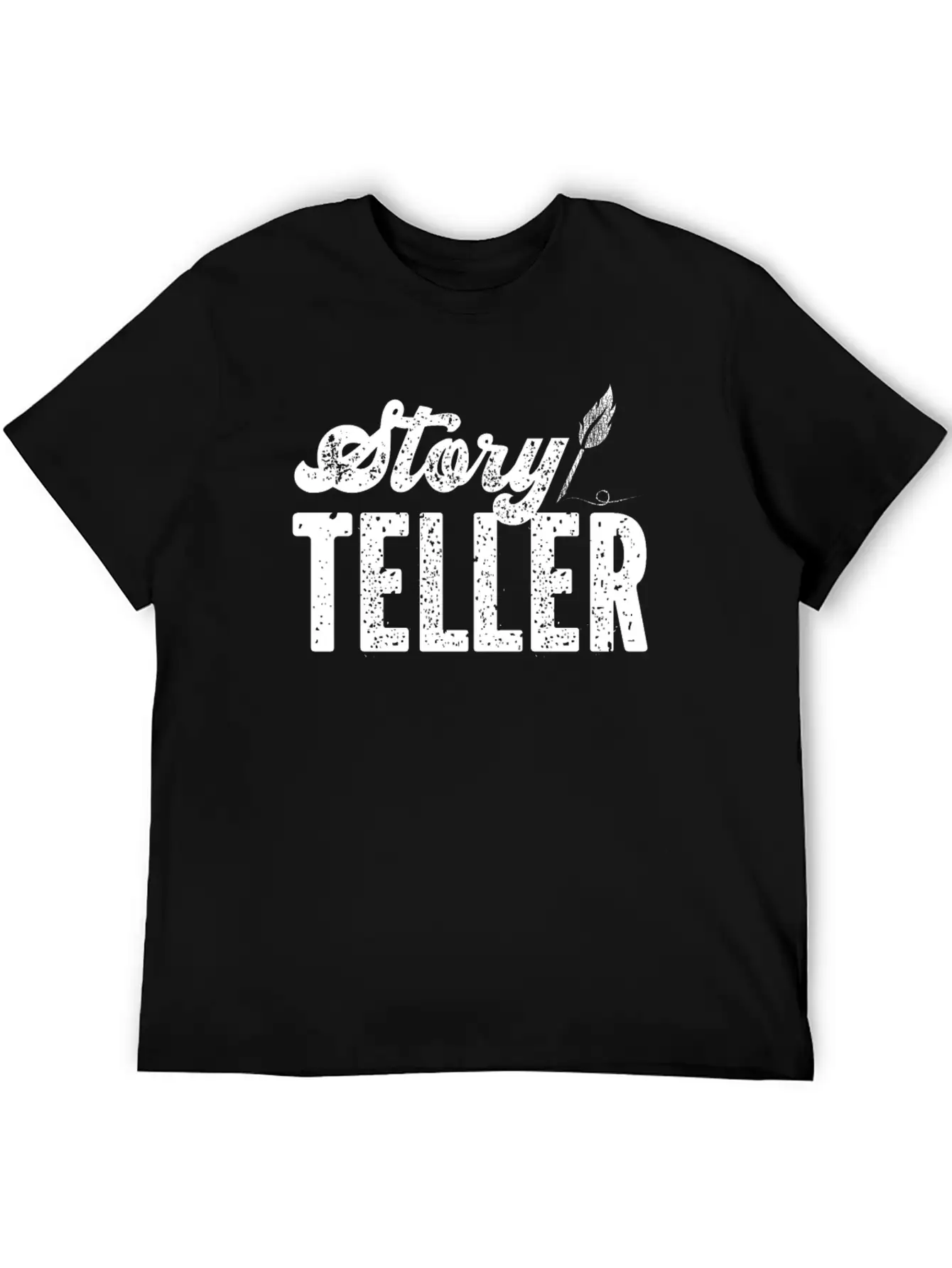 Writing Vintage Novel Writer & Classic Fit Graphic Tee For Daily Comfort – Unisex Cotton Shirt