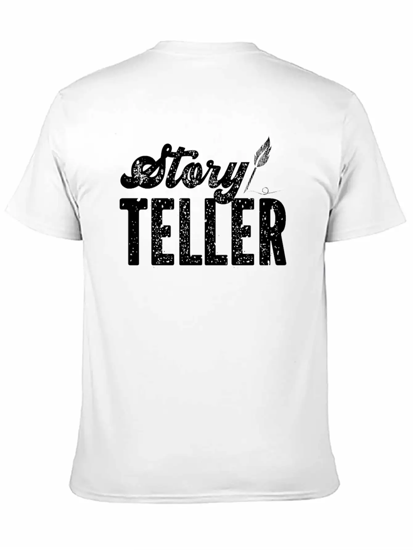 Writing Vintage Novel Writer & Classic Fit Graphic Tee For Daily Comfort – Unisex Cotton Shirt