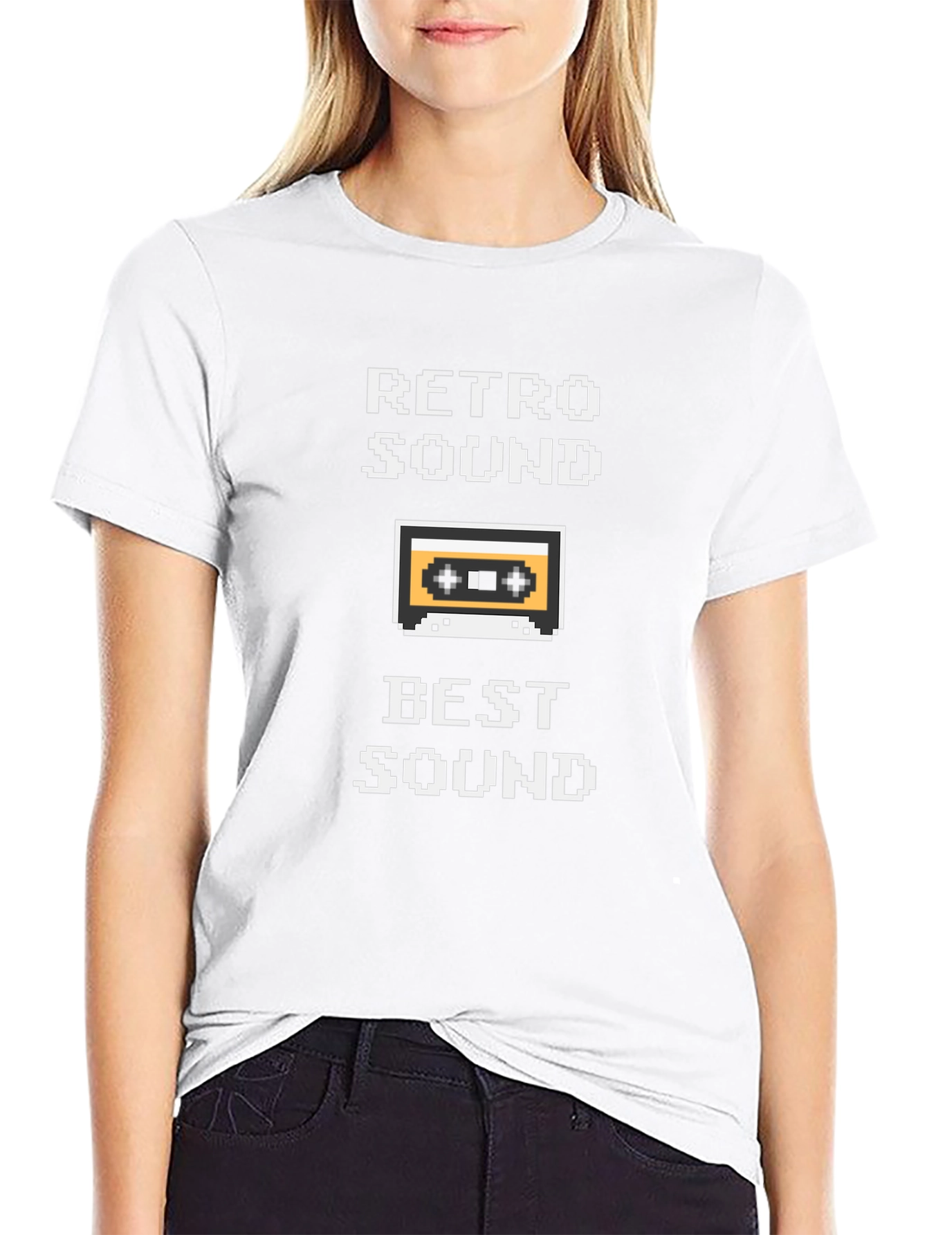 Retro Sound T-Shirt - 8-Bit Cassette Tape