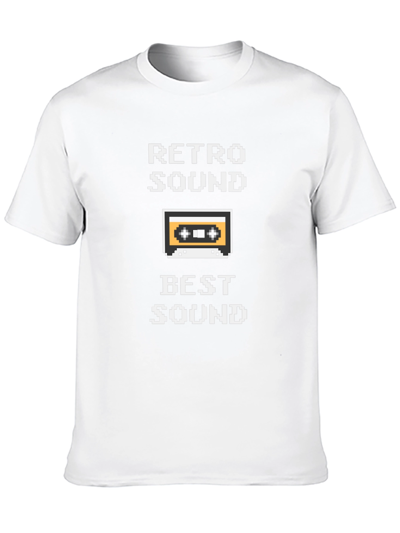 Retro Sound T-Shirt - 8-Bit Cassette Tape