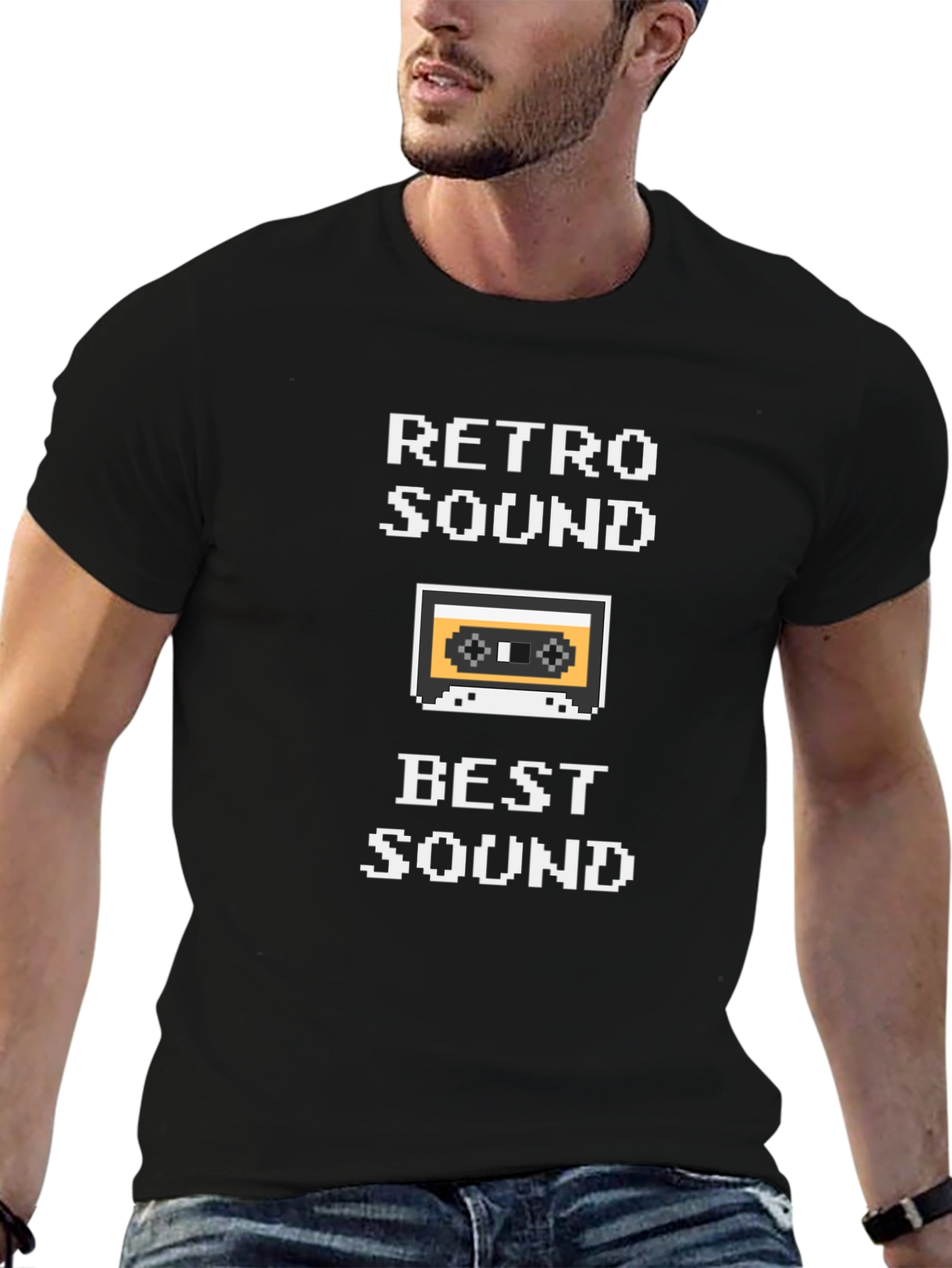 Retro Sound T-Shirt - 8-Bit Cassette Tape