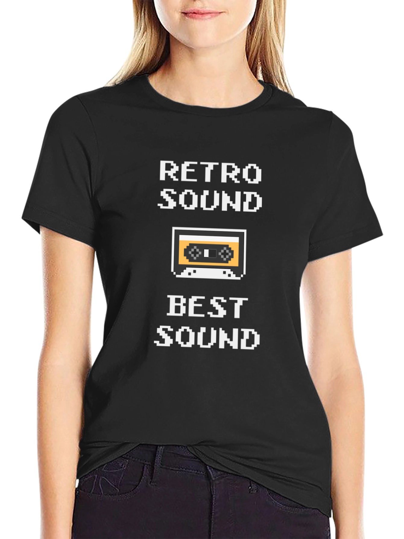 Retro Sound T-Shirt - 8-Bit Cassette Tape