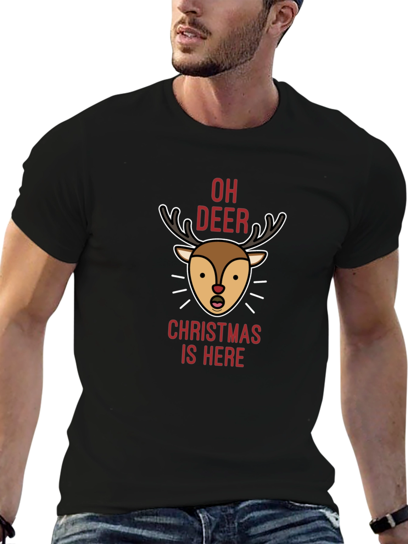 Oh Deer Christmas T-Shirt