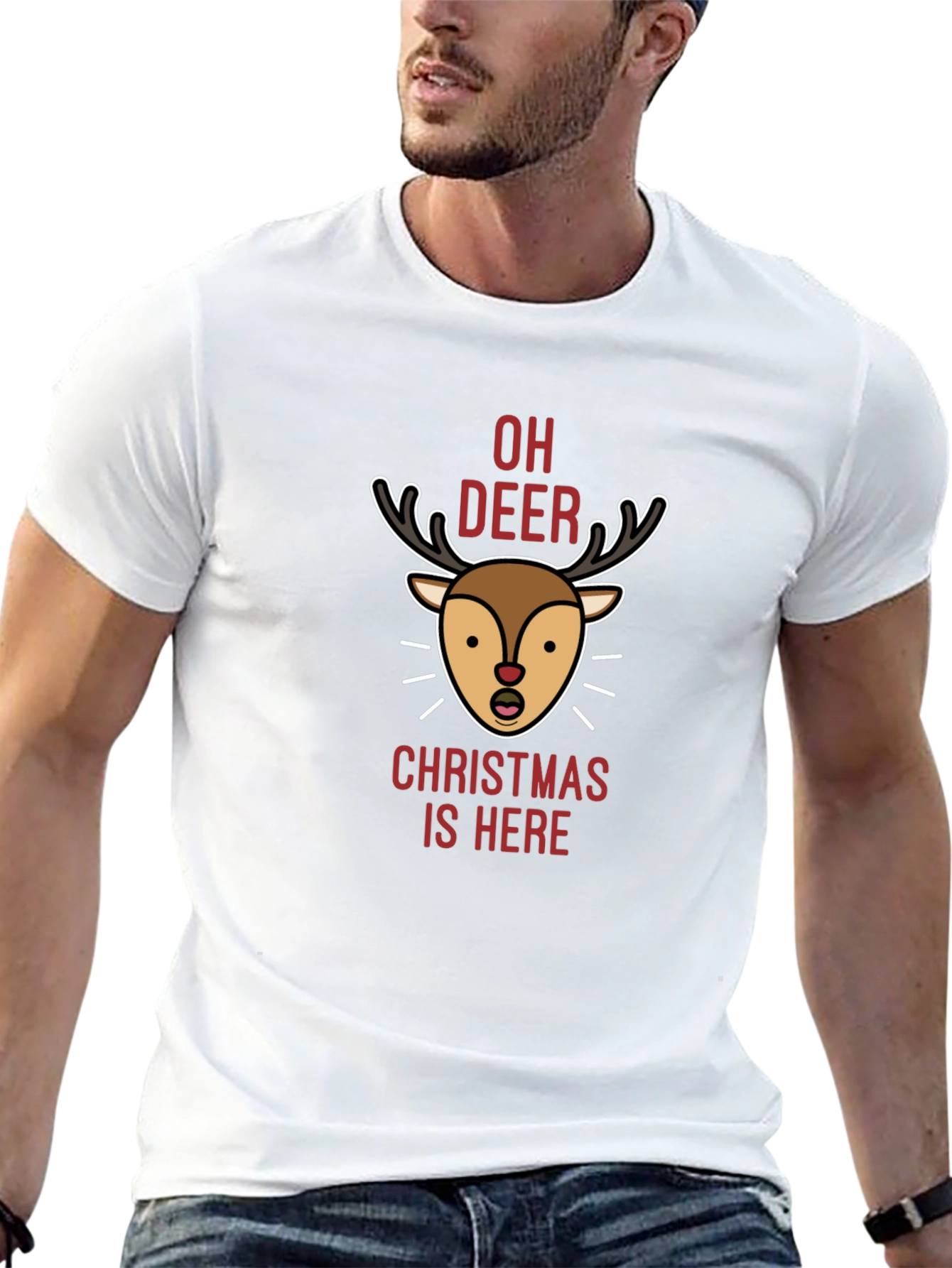 Oh Deer Christmas T-Shirt