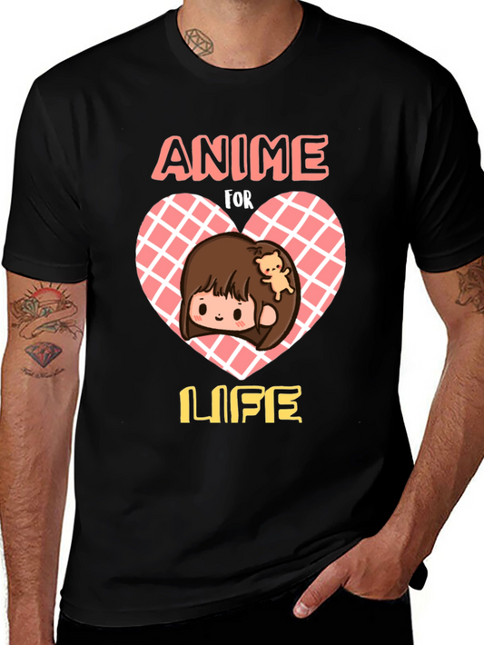 Anime For Life Graphic T-Shirt