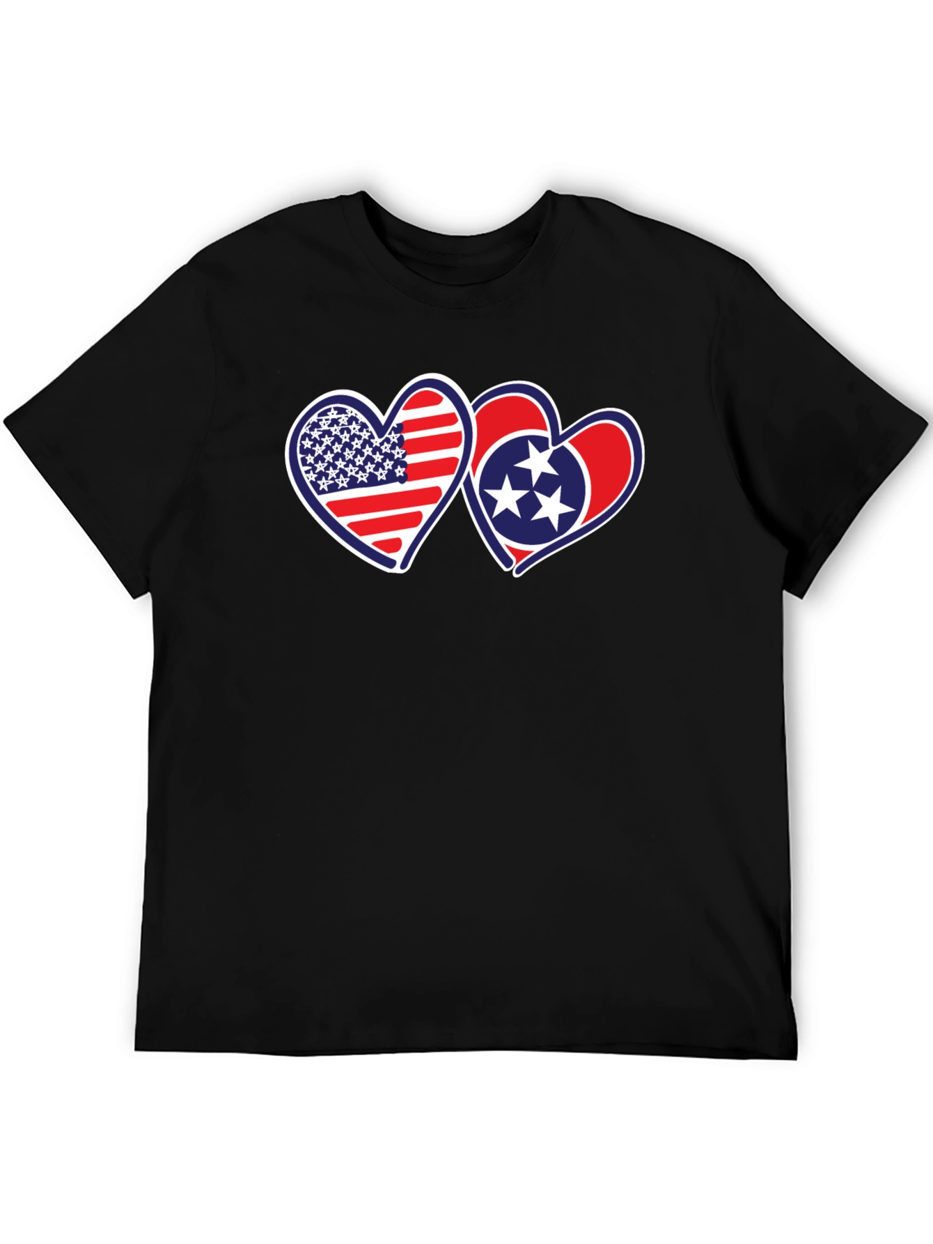 USA & TN Hearts Graphic Tee