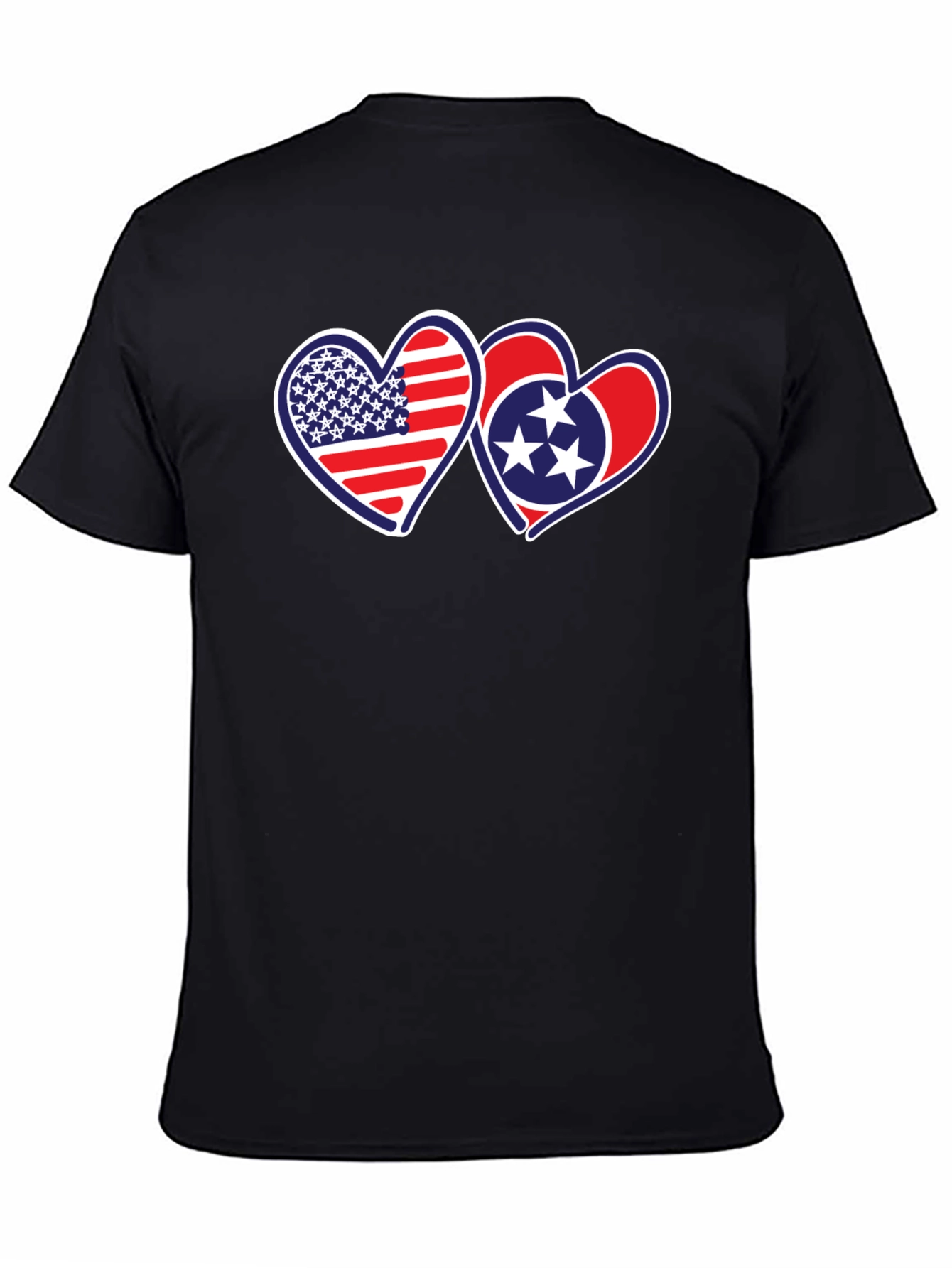 USA & TN Hearts Graphic Tee