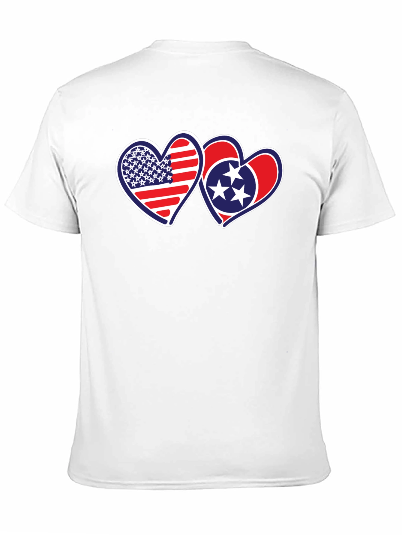 USA & TN Hearts Graphic Tee