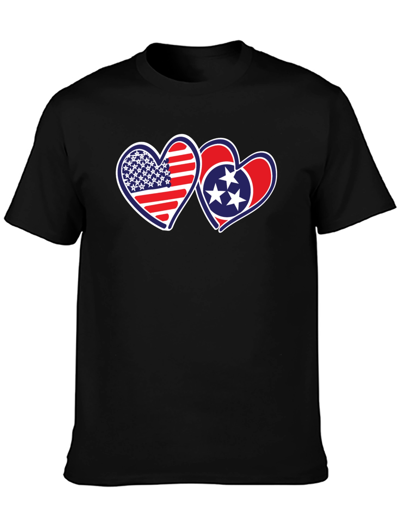 USA & TN Hearts Graphic Tee