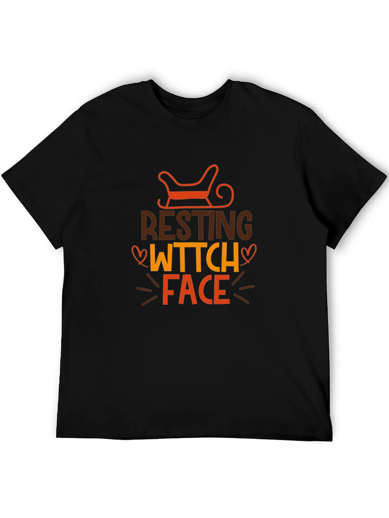 Resting Witch Face Graphic Tee